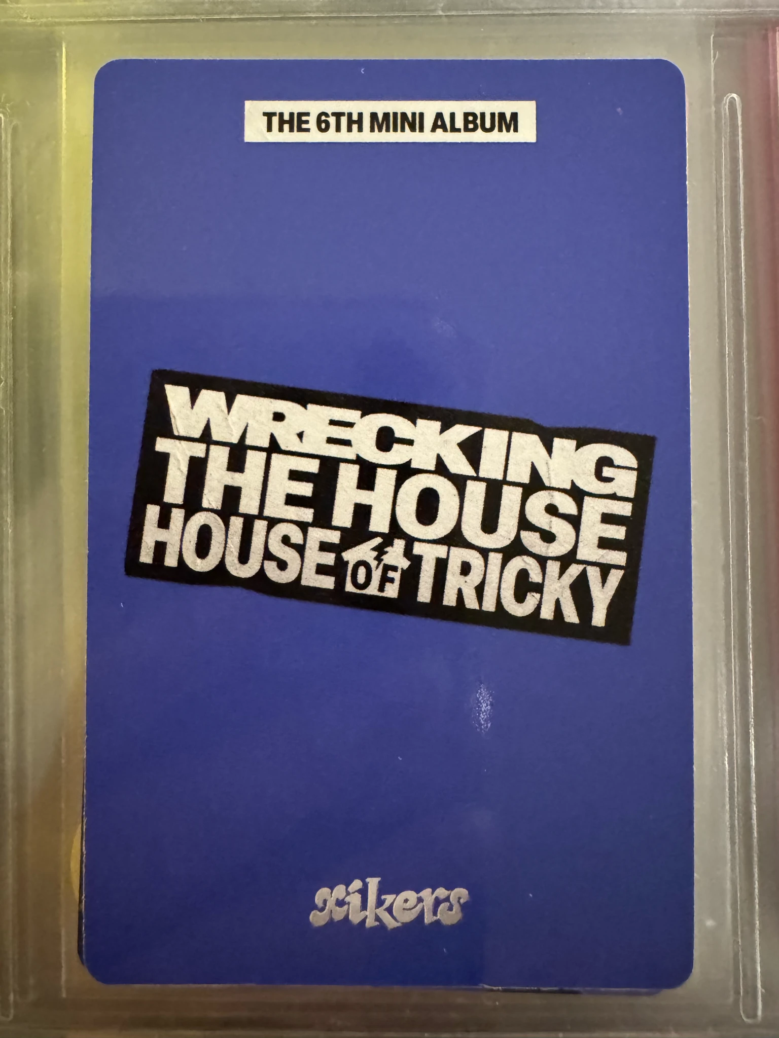 xikers Yujun Xikers - Yujun - HOUSE OF TRICKY : WRECKING THE HOUSE Album poca album listing photo 2