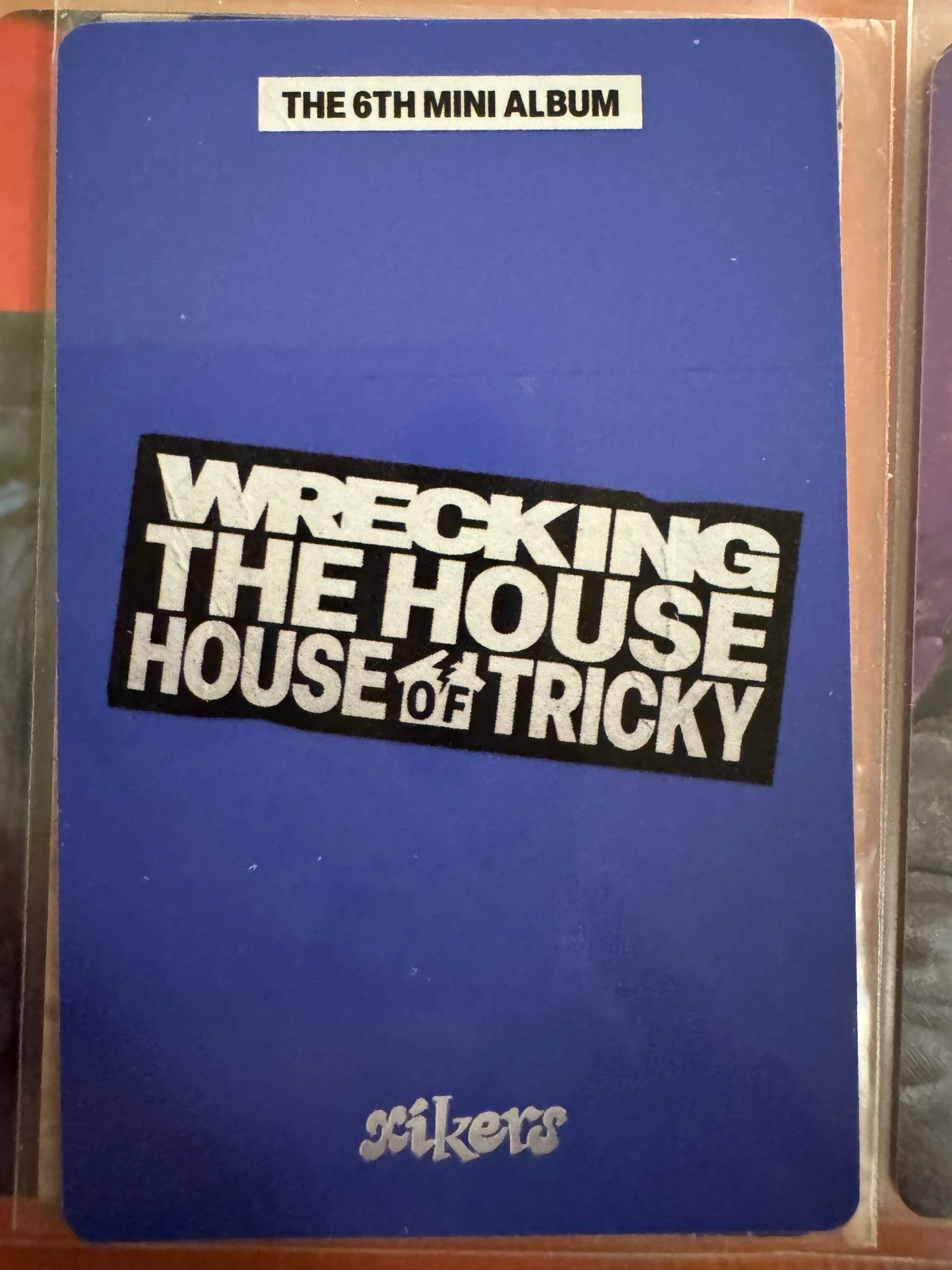 xikers Yechan Xikers - Yechan - HOUSE OF TRICKY : WRECKING THE HOUSE Album album photocard listing photo 2