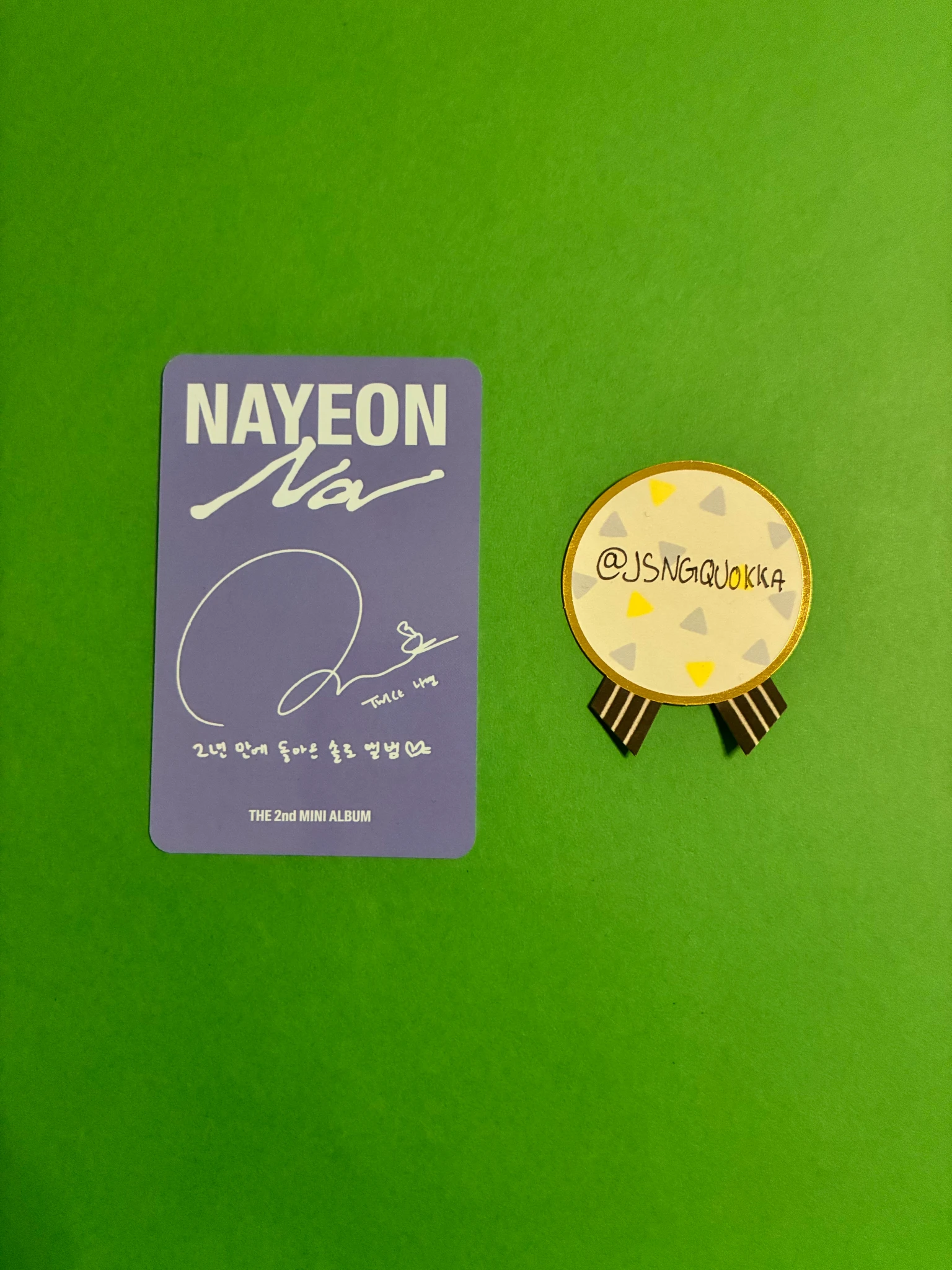 TWICE Nayeon TWICE-NoMember-Album-nayeon na (solo) listing photo 2