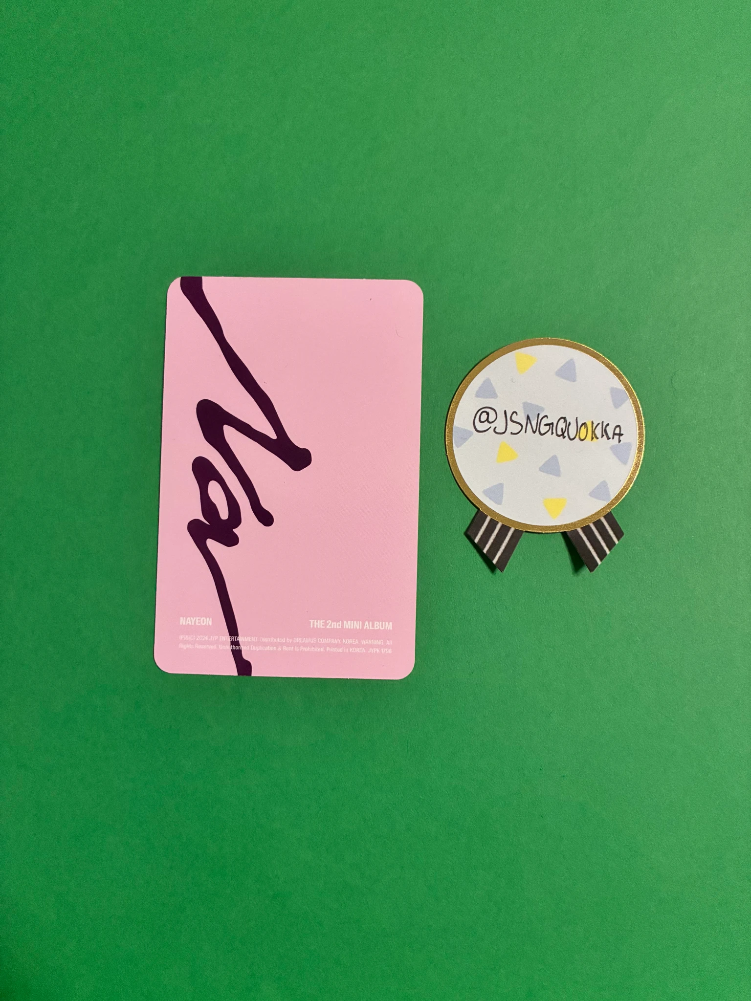 TWICE Nayeon TWICE-NoMember-Album-nayeon na (solo) listing photo 2