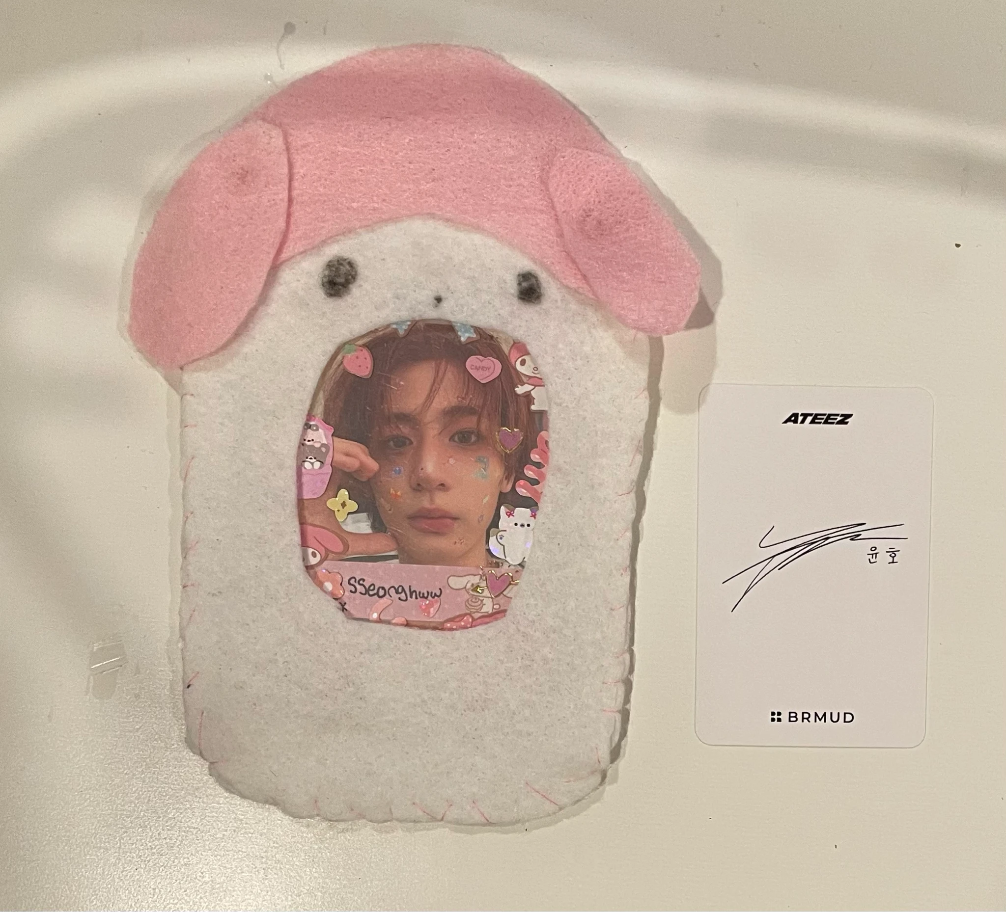 ATEEZ Yunho ATEEZ - Yunho - BRMUD=ATEEZ  Other merch photocard listing photo 2