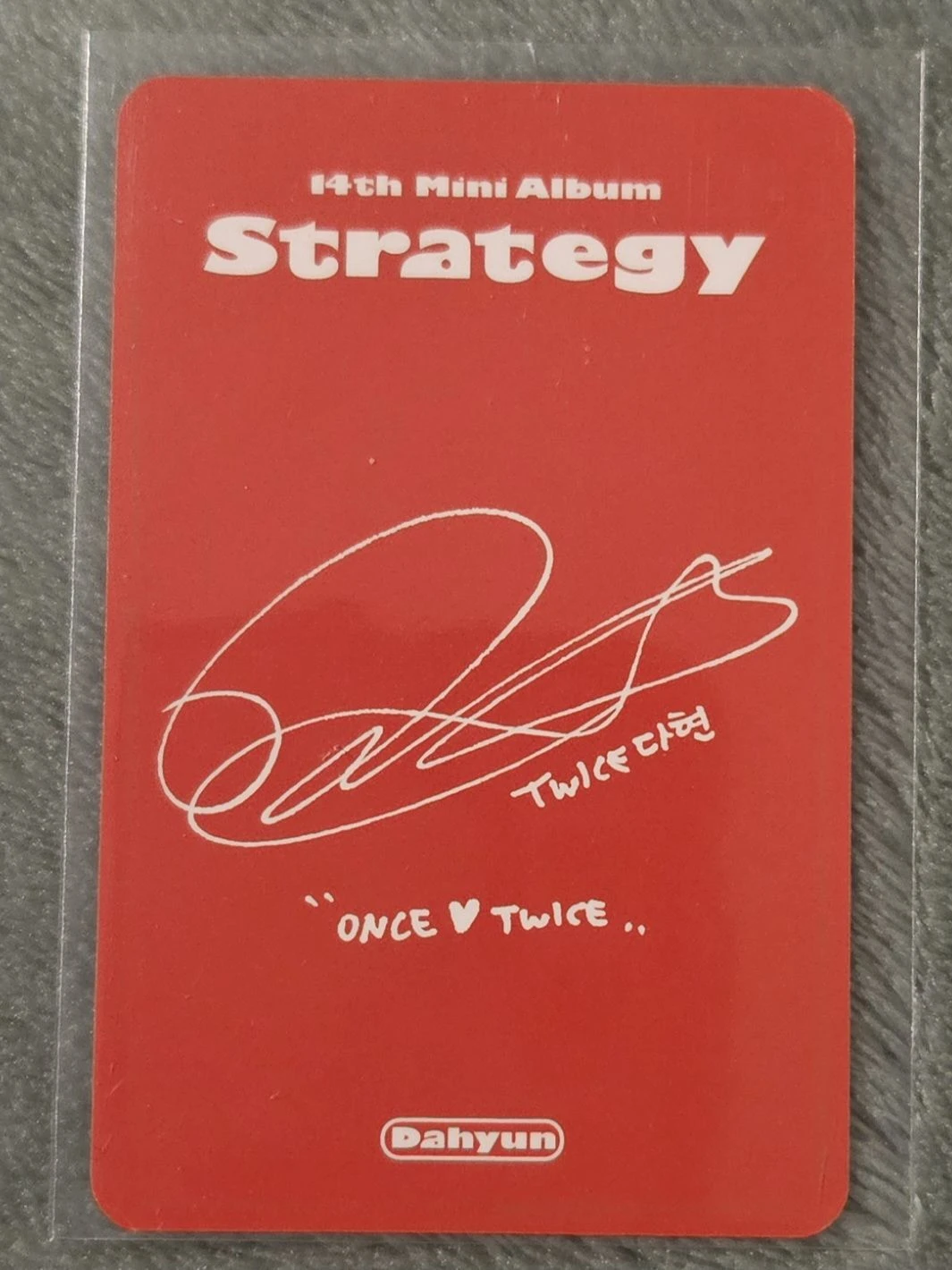 TWICE Dahyun TWICE-Dahyun-Album-strategy listing photo 2