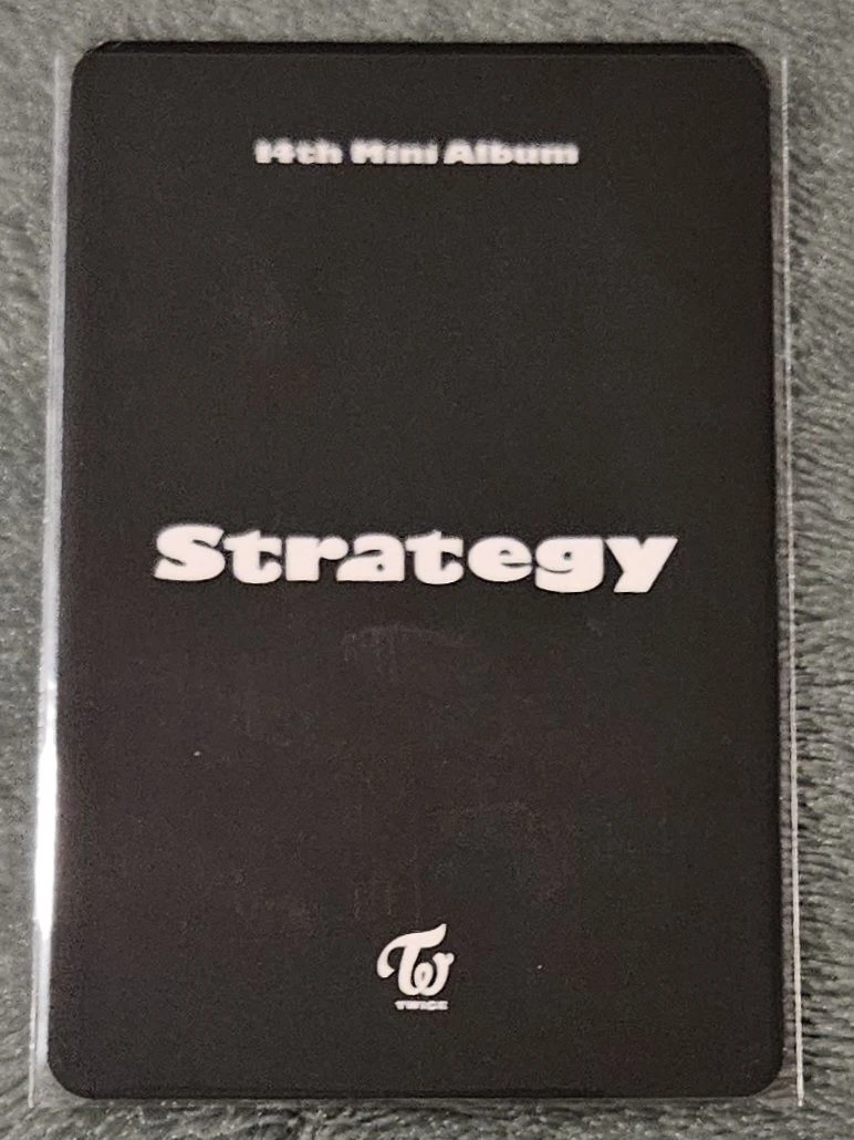 TWICE TWICE - Strategy Album pre-order benefit listing photo 2