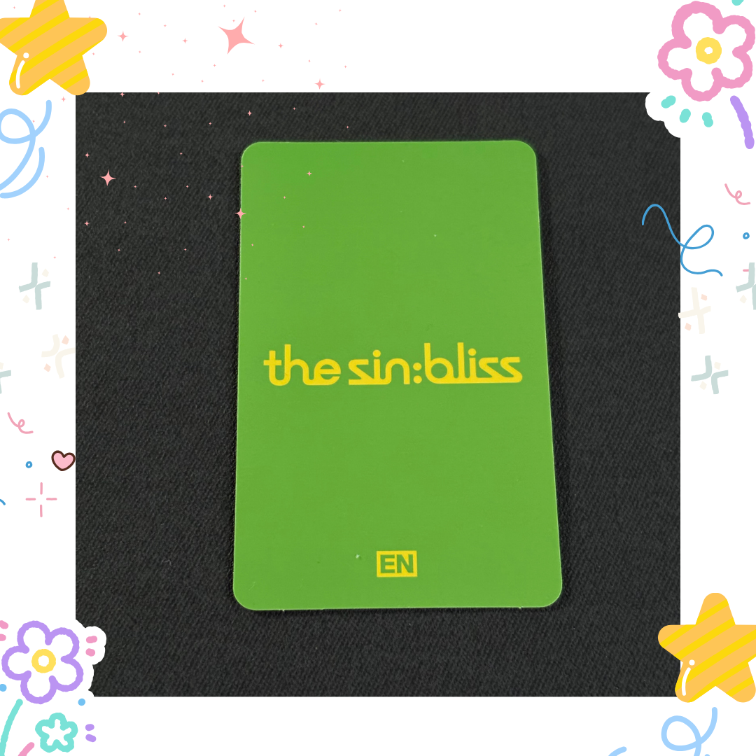 ENHYPEN Jungwon ENHYPEN - Jungwon - THE SIN: BLISS Album target retail exclusive listing photo 2