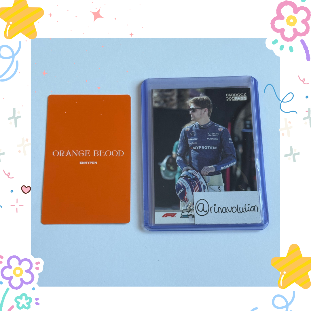 ENHYPEN Evan (Heeseung) ENHYPEN - Heeseung - ORANGE BLOOD Album engene version album photocard listing photo 2