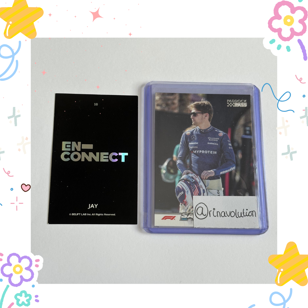ENHYPEN Jay ENHYPEN - Jay - 2021 ENHYPEN FANMEETING EN-CONNECT Event trading card polaroid special version listing photo 2