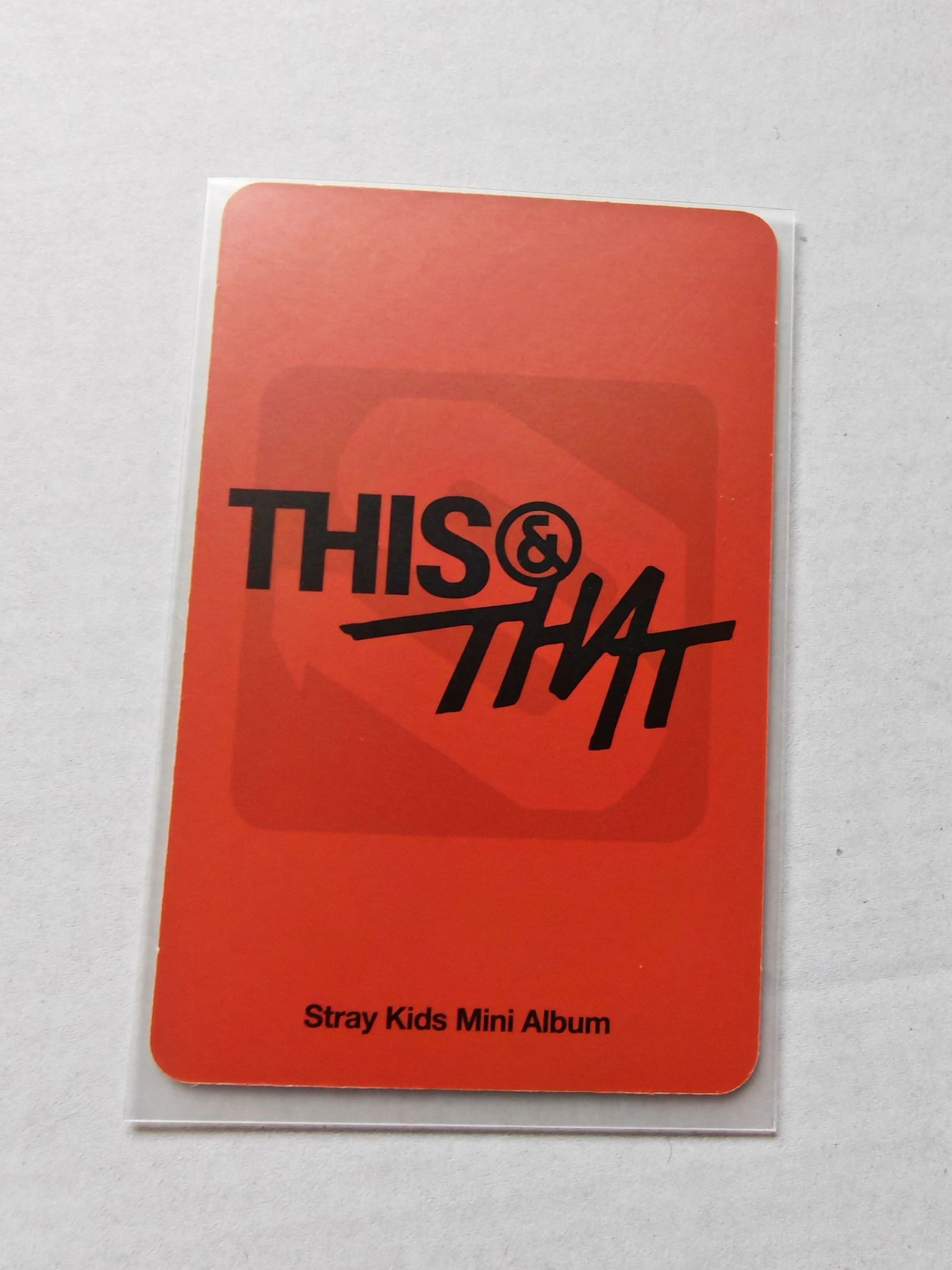 Stray Kids Bang Chan Stray Kids - Bang Chan - THIS & THAT Album fans album version album photocard platform random photocard listing photo 2