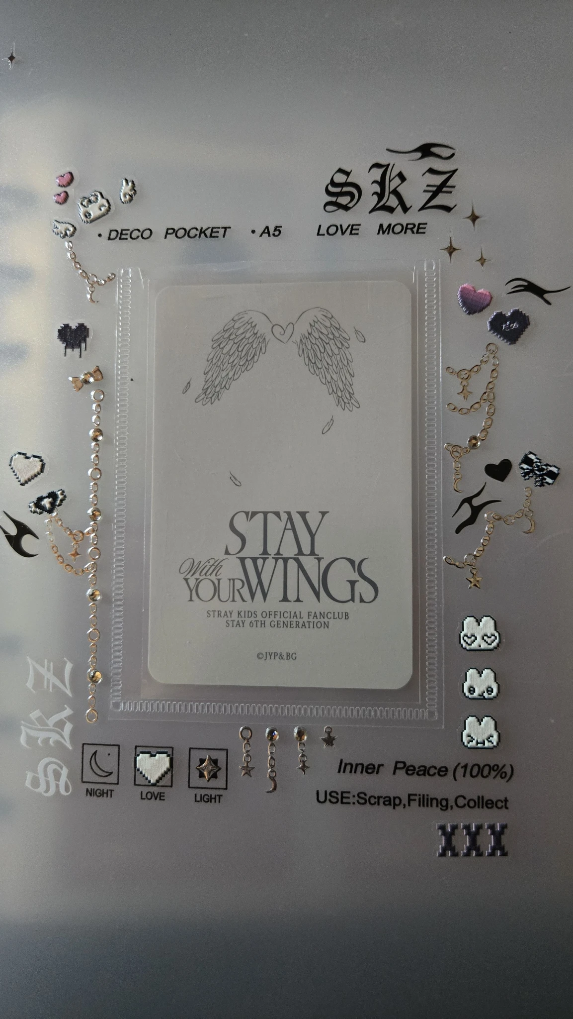 Stray Kids Changbin Stray Kids - Changbin - STAY With Your Wings-6th Fanclub Other photocard set listing photo 2