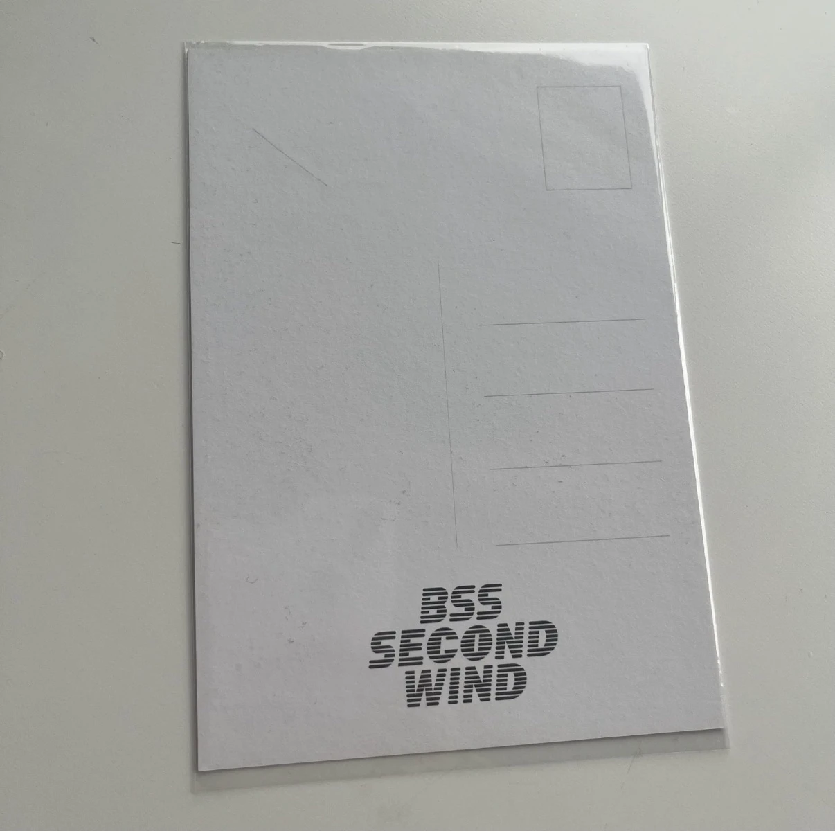 SEVENTEEN Seungkwan SEVENTEEN - Seungkwan - Second Wind Album musickorea (music korea) postcard pob (pre-order benefit) listing photo 2