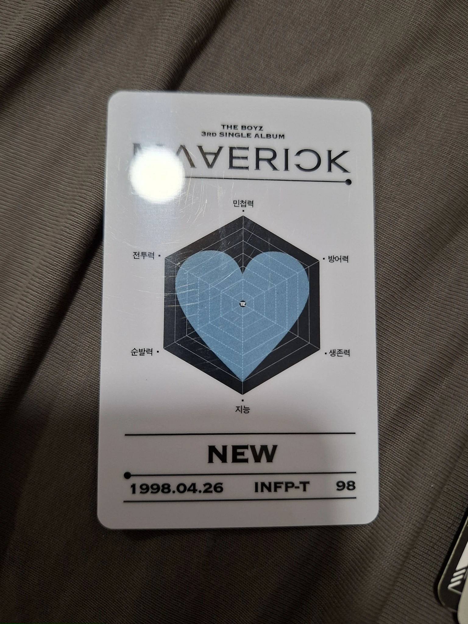 THE BOYZ New THE BOYZ - New - Maverick Album album photocard id card listing photo 2