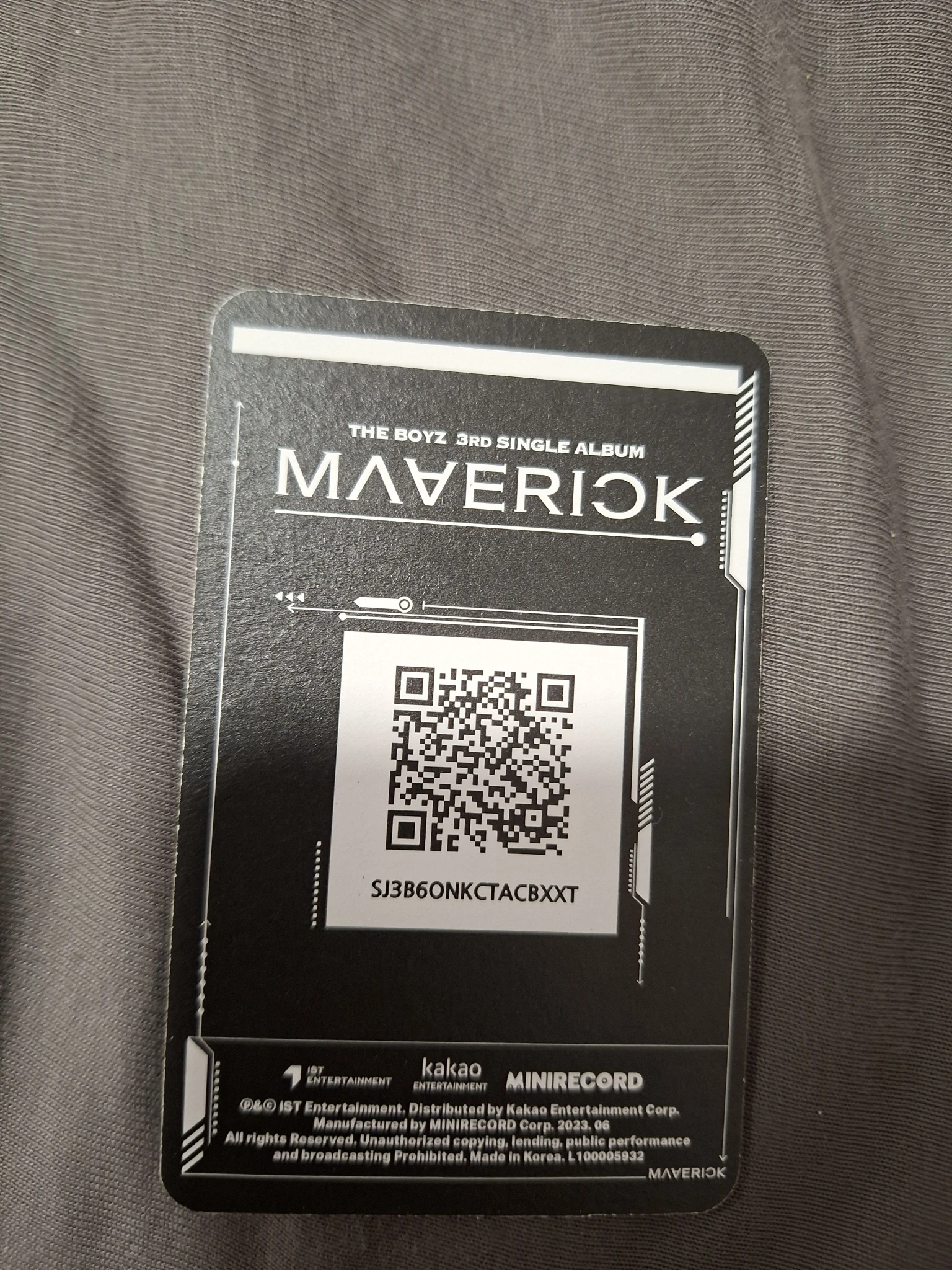 THE BOYZ New THE BOYZ - New - Maverick Album album photocard minirecord shop platform version listing photo 2