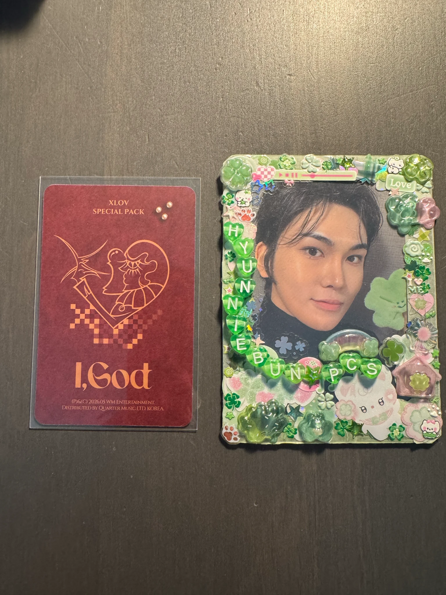 XLOV Wumuti XLOV - Wumuti - I, God Album special pack album photocard listing photo 2