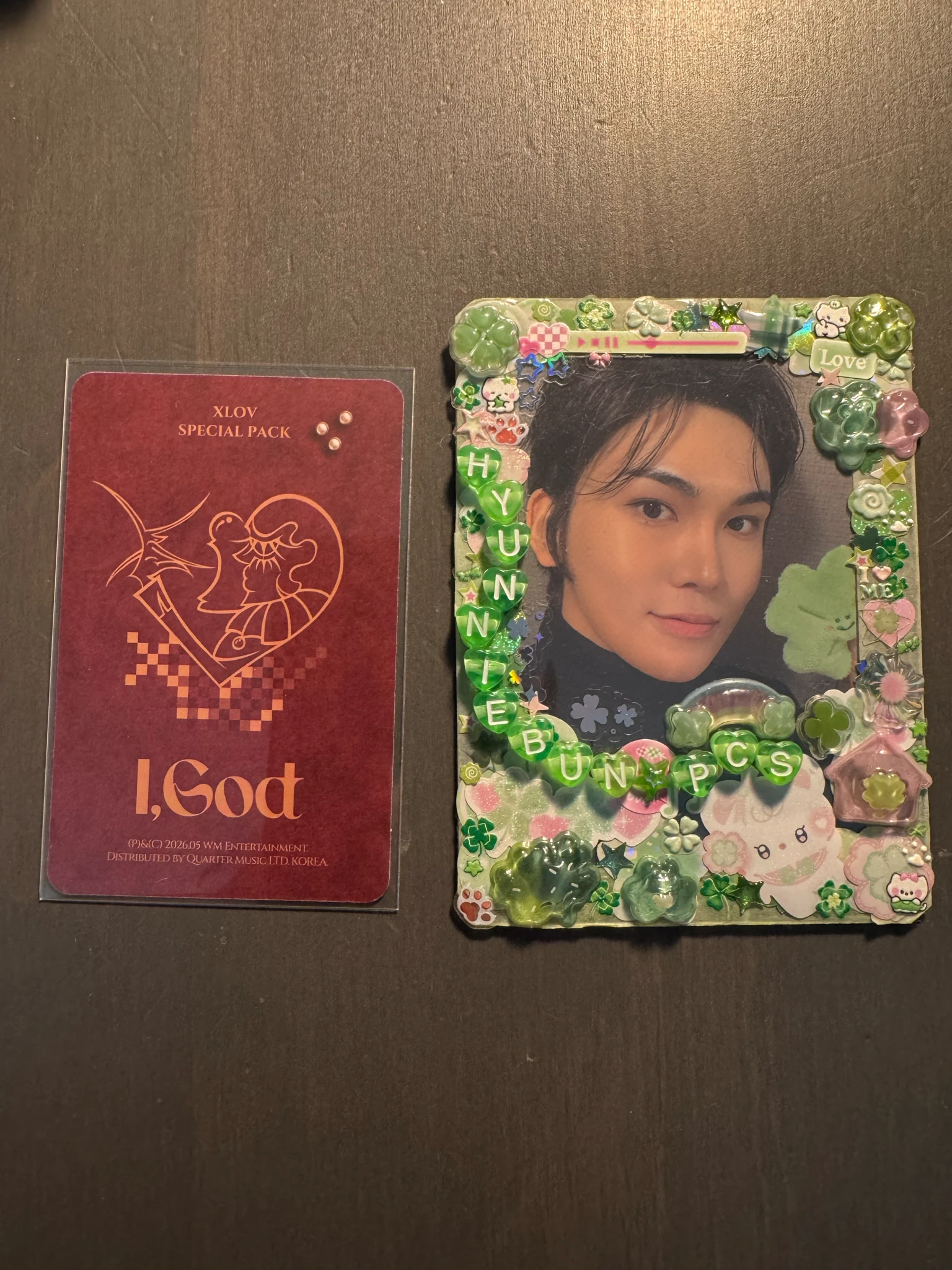XLOV Wumuti XLOV - Wumuti - I, God Album special pack album photocard listing photo 2