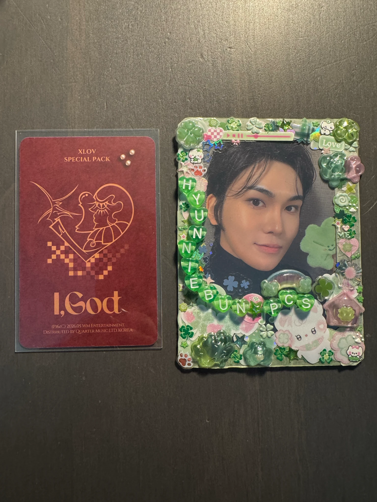 XLOV Hyun XLOV - Hyun - I, God Album special pack listing photo 2