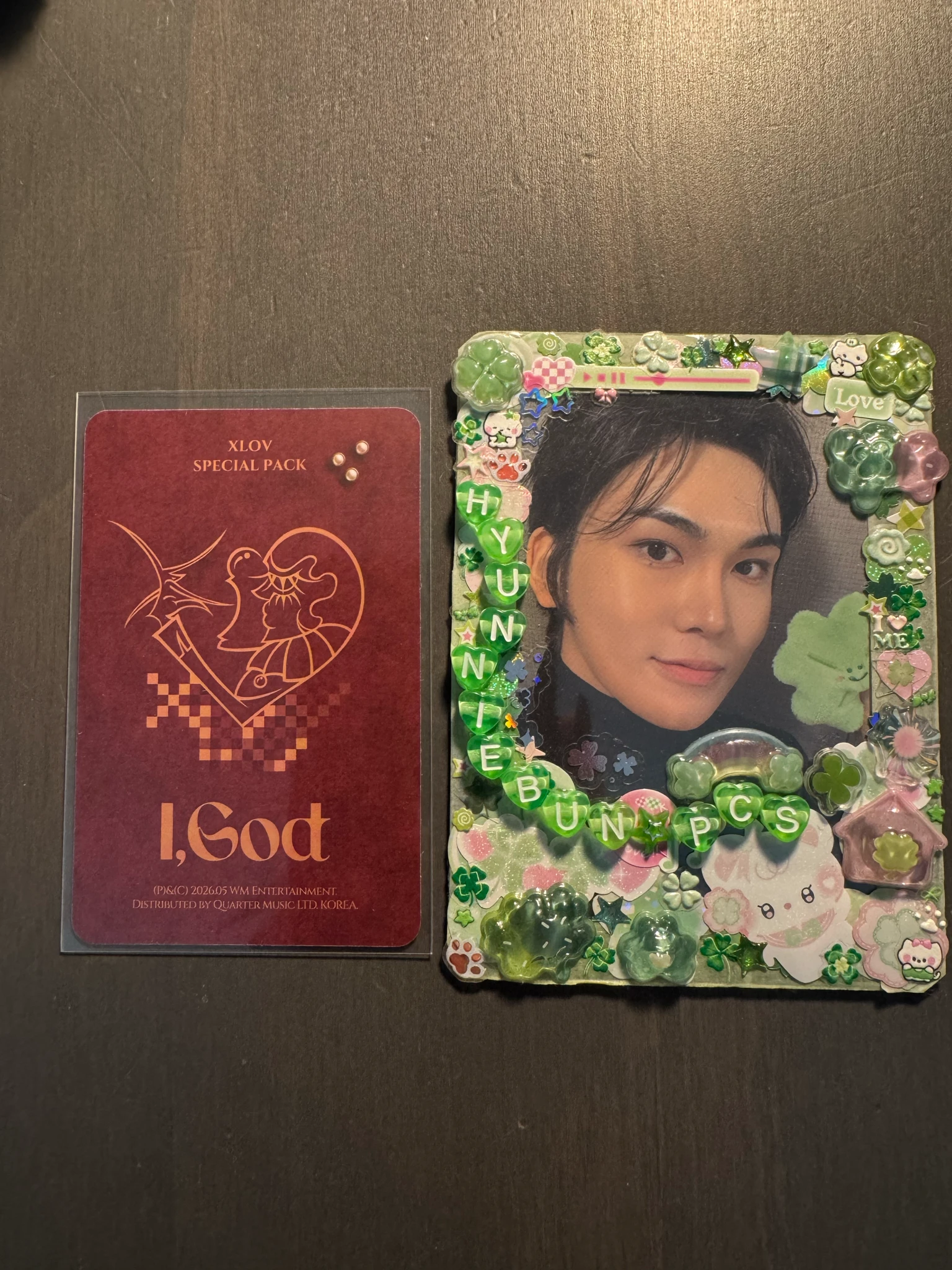 XLOV Haru XLOV - Haru - I, God Album special pack album photocard listing photo 2