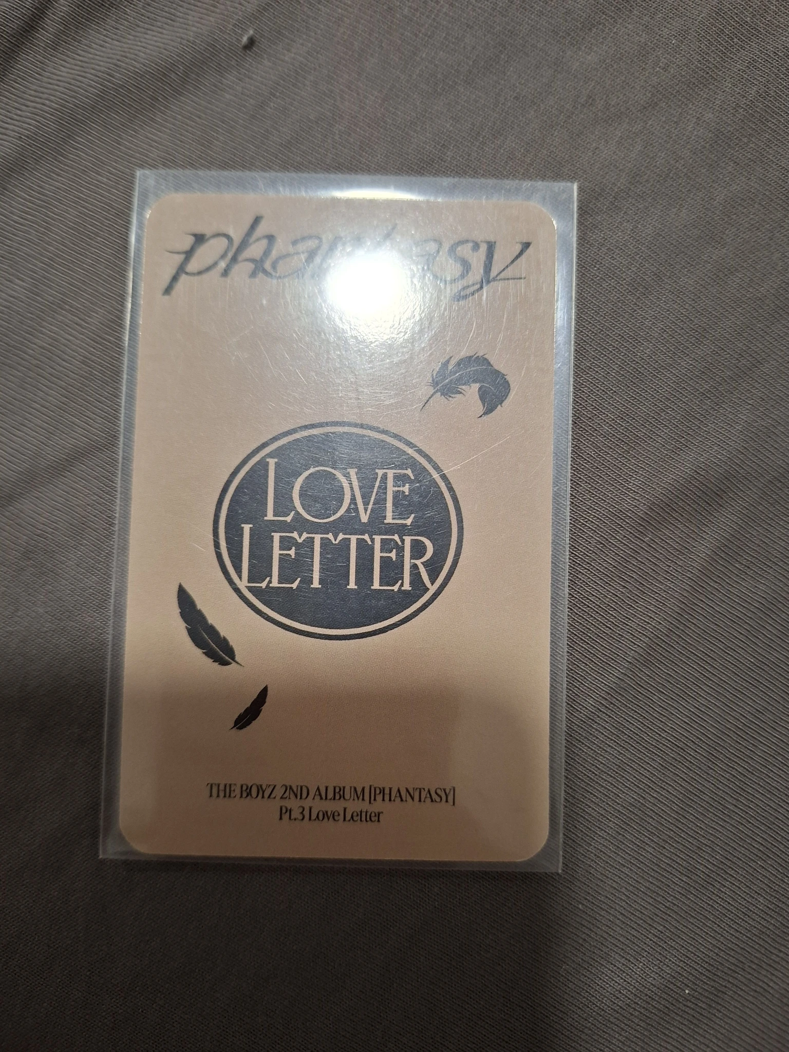 THE BOYZ New THE BOYZ - New - Phantasy Pt. 3: Love Letter Album album photocard listing photo 2