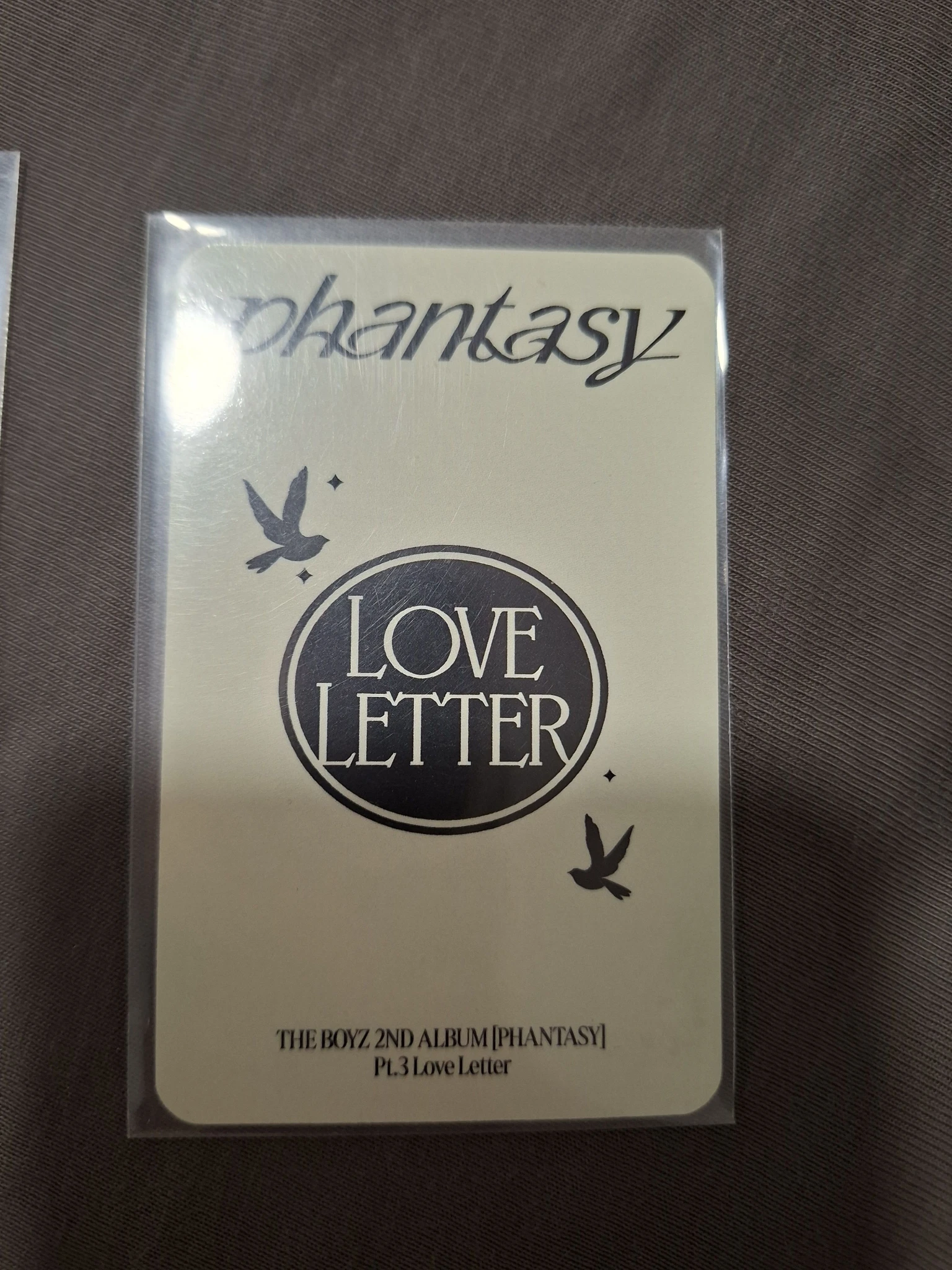 THE BOYZ New THE BOYZ - New - Phantasy Pt. 3: Love Letter Album album photocard listing photo 2