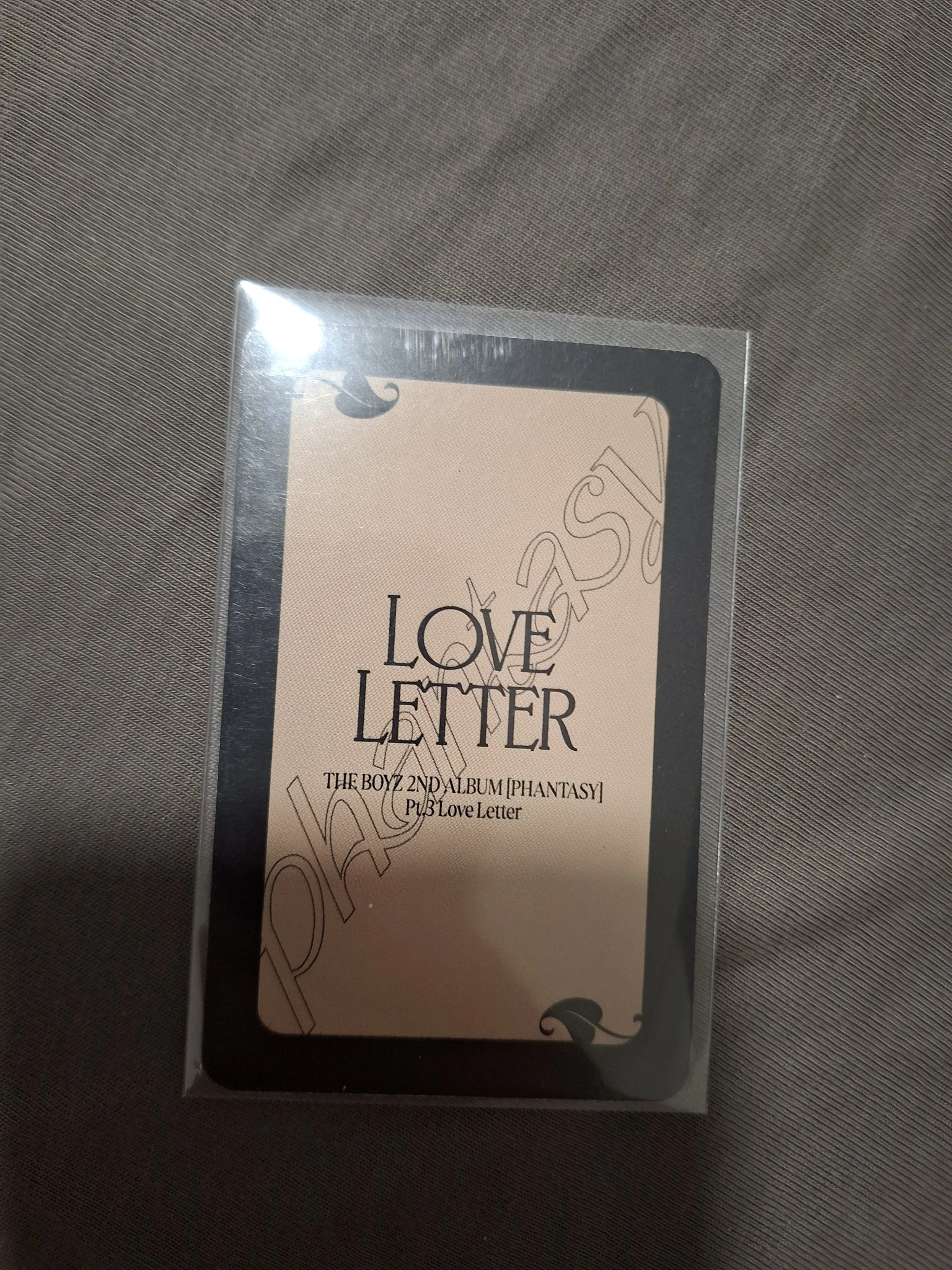 THE BOYZ New THE BOYZ - New - Phantasy Pt. 3: Love Letter Album platform version album photocard write version listing photo 2