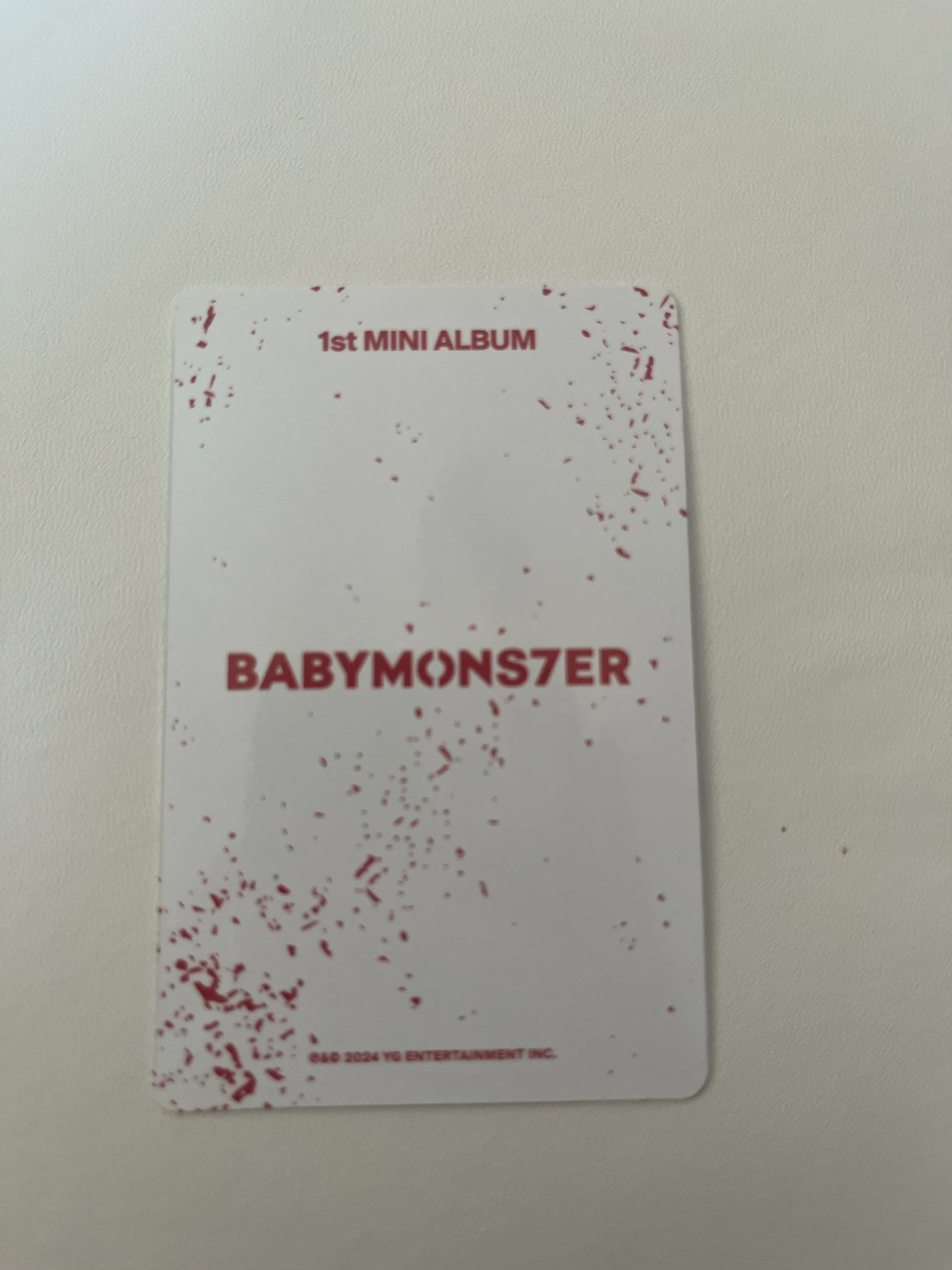 BABYMONSTER Pharita BABYMONSTER - Pharita - BABYMONS7ER Album album photocard photobook version listing photo 2