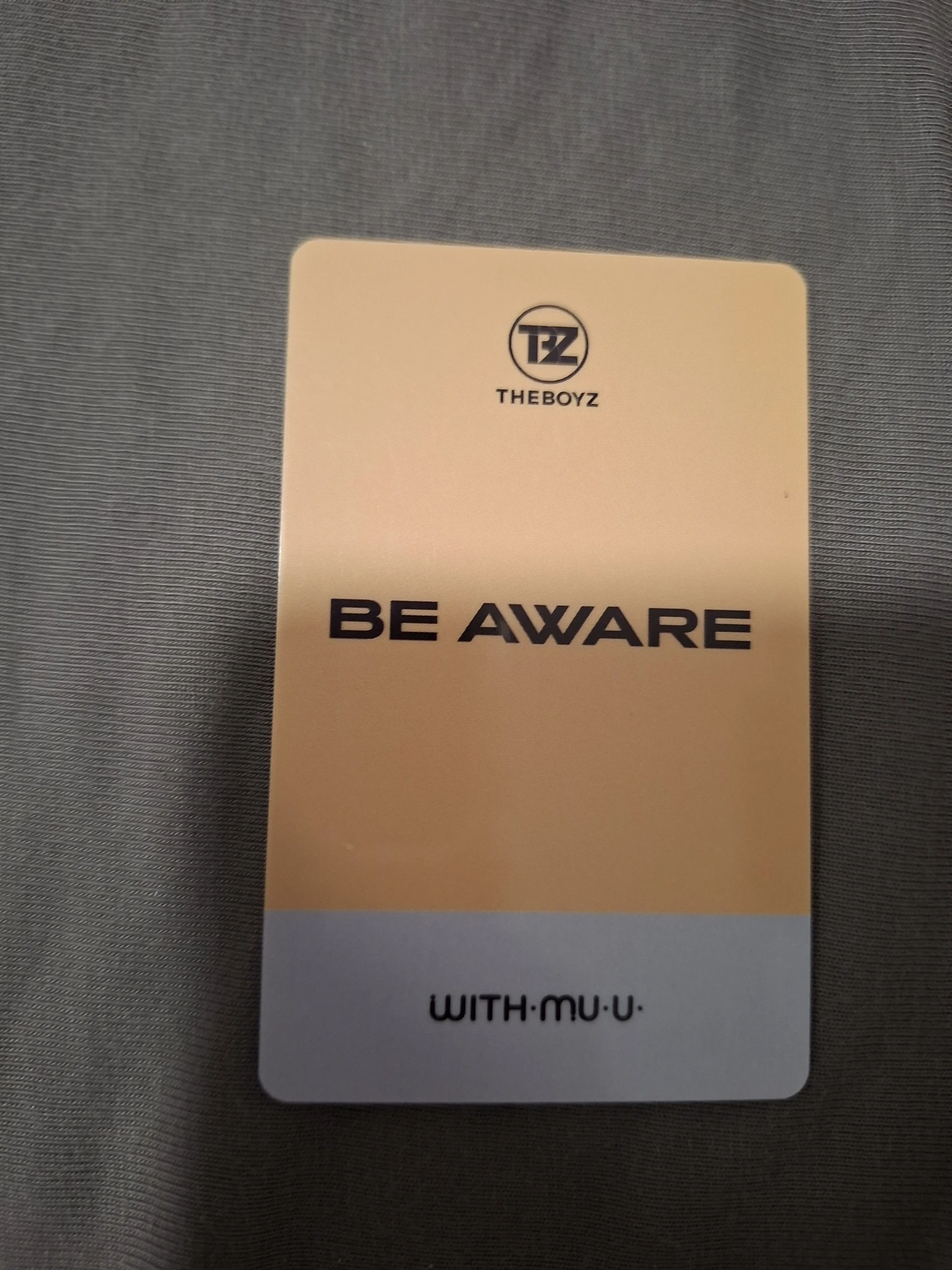 THE BOYZ New THE BOYZ - New - Be Aware Album withmuu lucky card listing photo 2