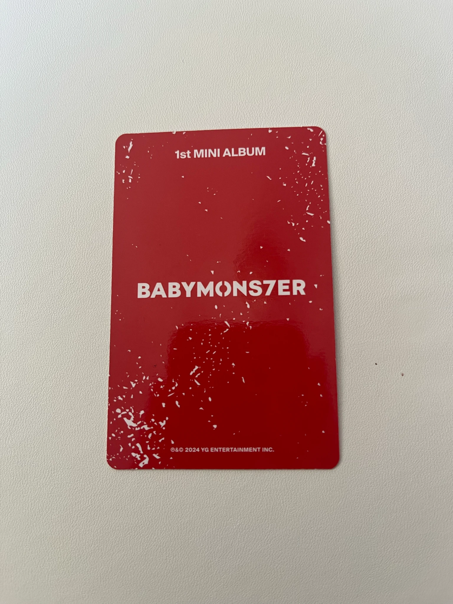 BABYMONSTER Rora BABYMONSTER - Rora - BABYMONS7ER Album album photocard photobook version listing photo 2