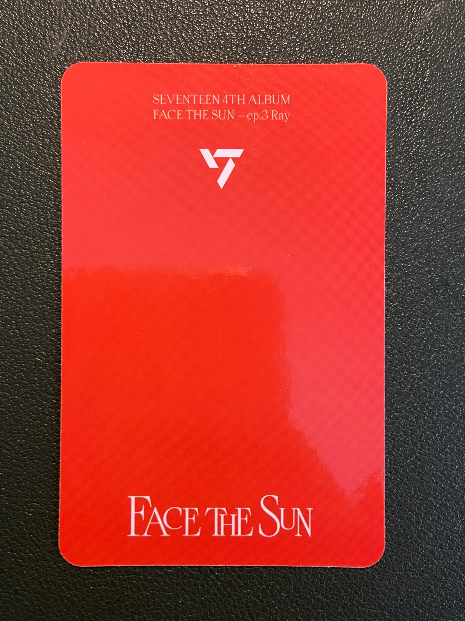 SEVENTEEN Jun SEVENTEEN - Jun - Face the Sun Album album photocard listing photo 2