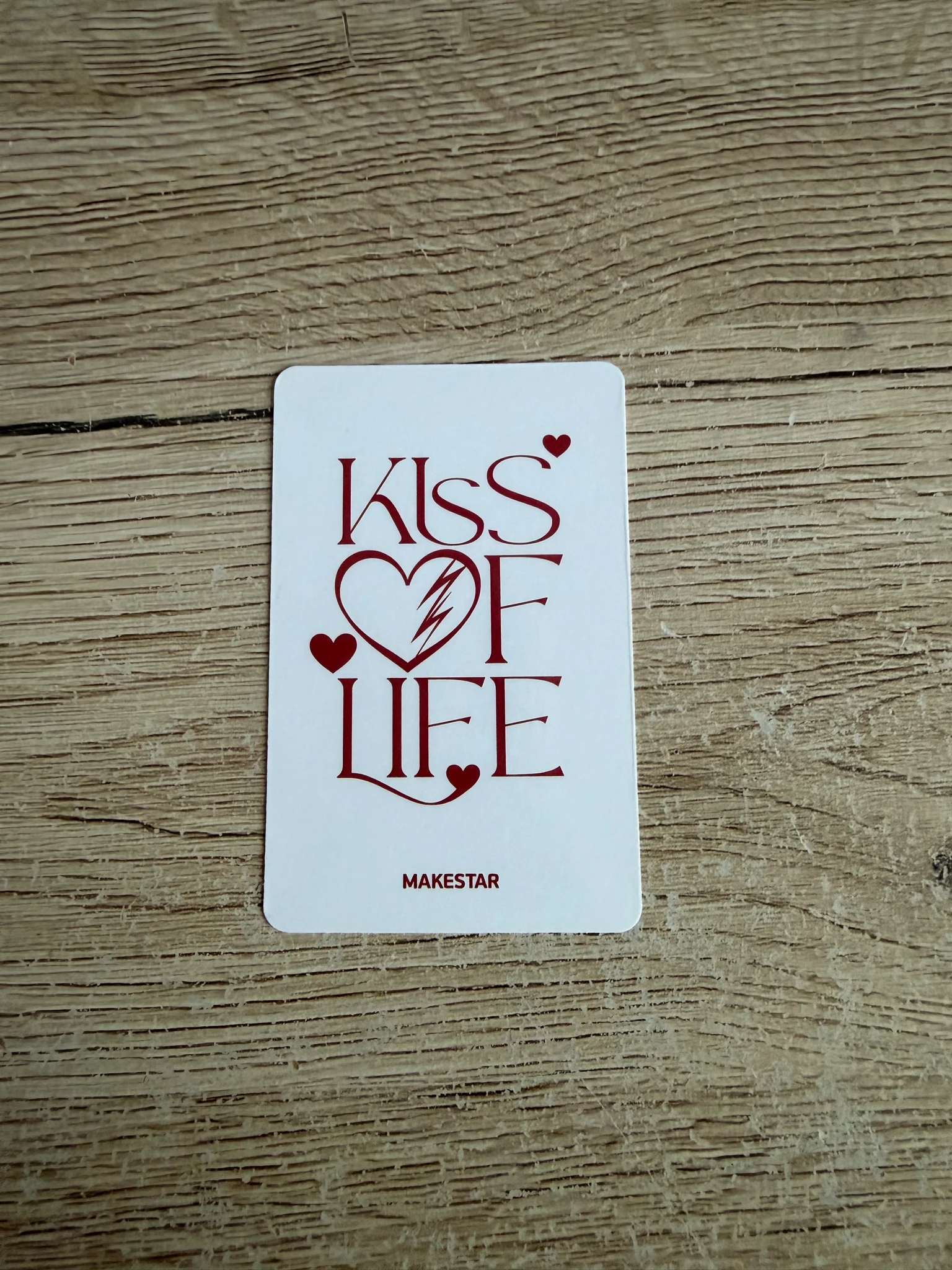 KISS OF LIFE Natty KISS OF LIFE - Natty - Midas Touch Album makestar fansign round 2 listing photo 2