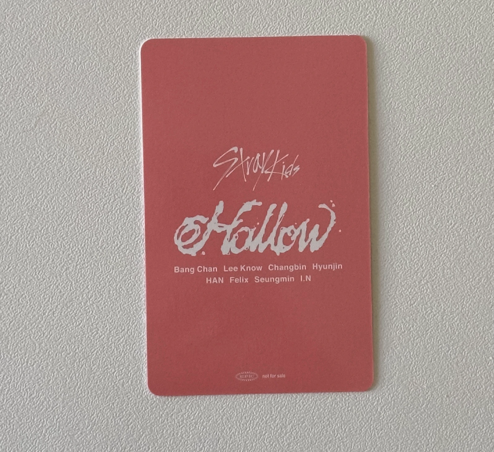 Stray Kids Changbin Stray Kids - Changbin - Hollow Album purchase benefit venue-limited offline event chiba listing photo 2