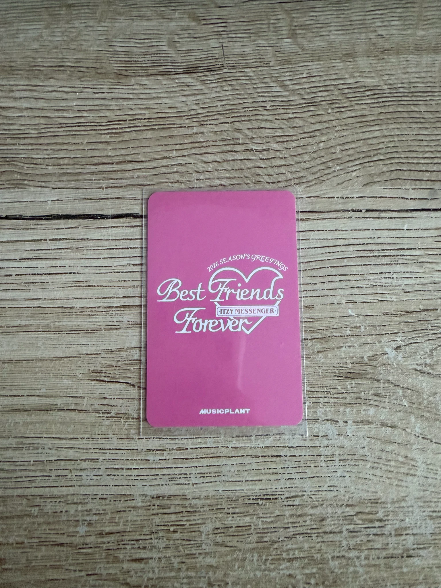 ITZY Ryujin ITZY - Ryujin - 2026: Best Friends Forever Season's Greetings Other makestar soundwave musicplant aladin music korea idolstore kpop together pob (pre-order benefit) listing photo 2