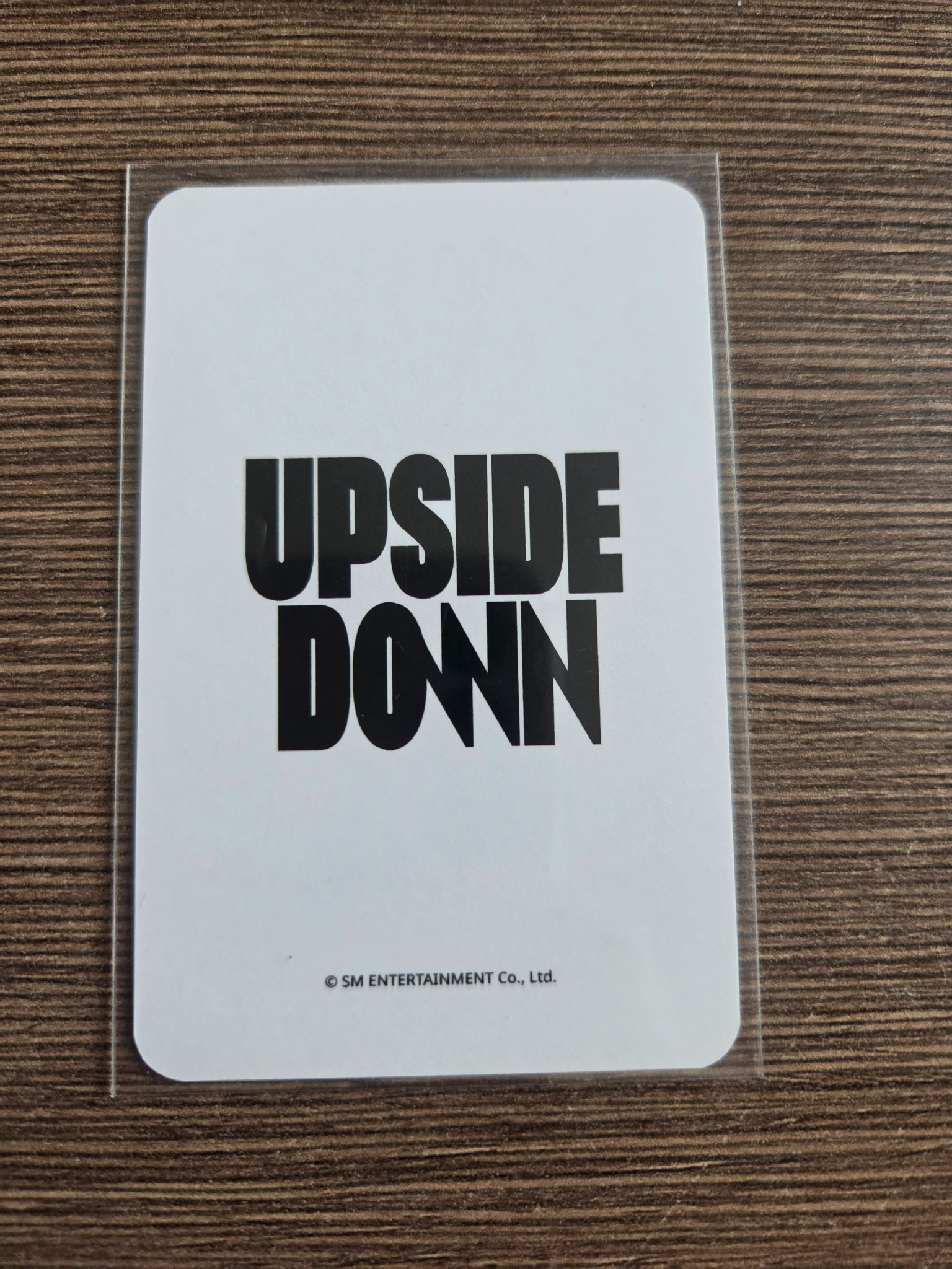 EXO Chanyeol EXO - Chanyeol - Upside Down Album pob (pre-order benefit) soundwave listing photo 2