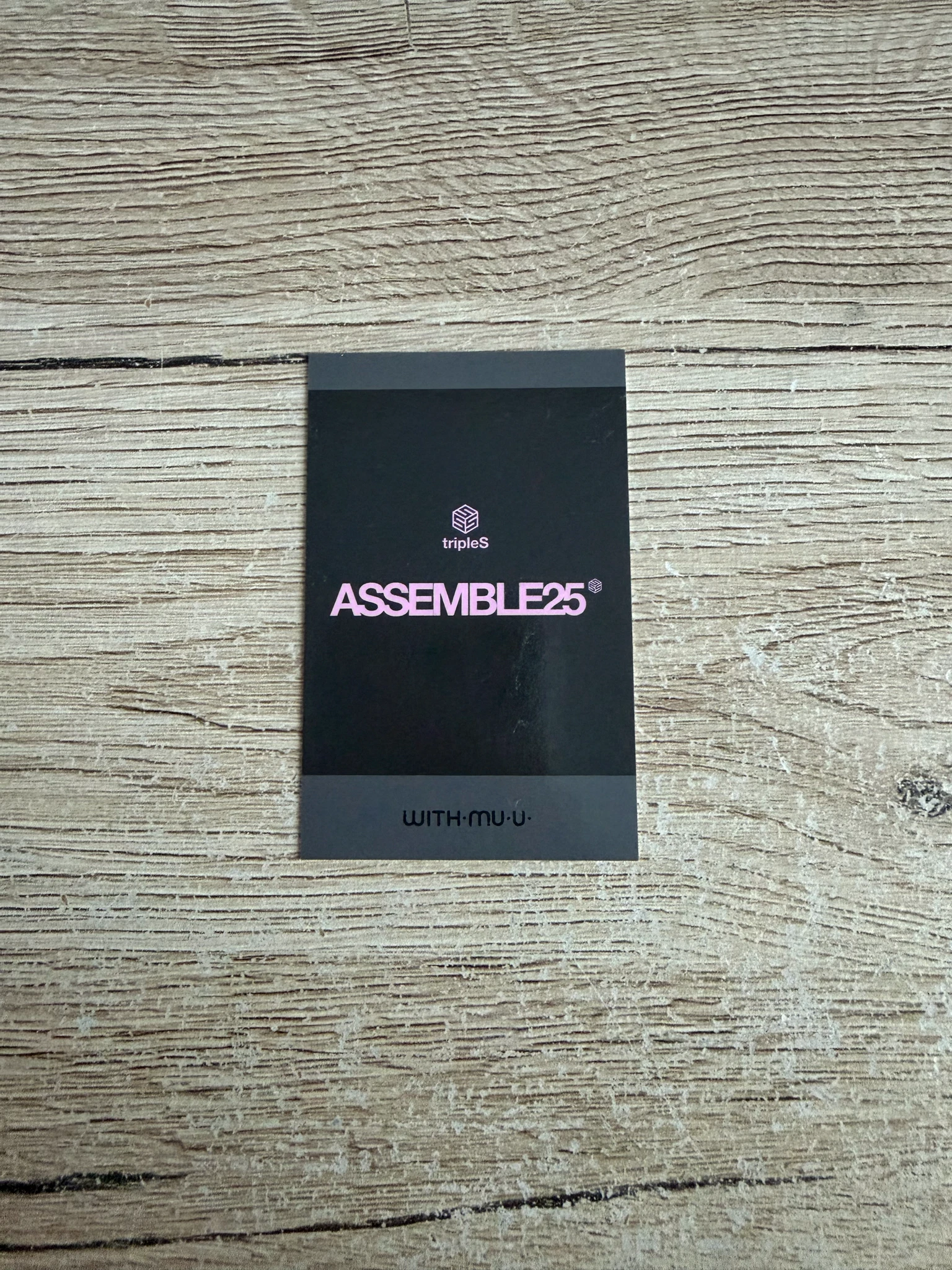 tripleS Mayu tripleS - Mayu - Assemble25 Album video call (fancall) withmuu polaroid listing photo 2