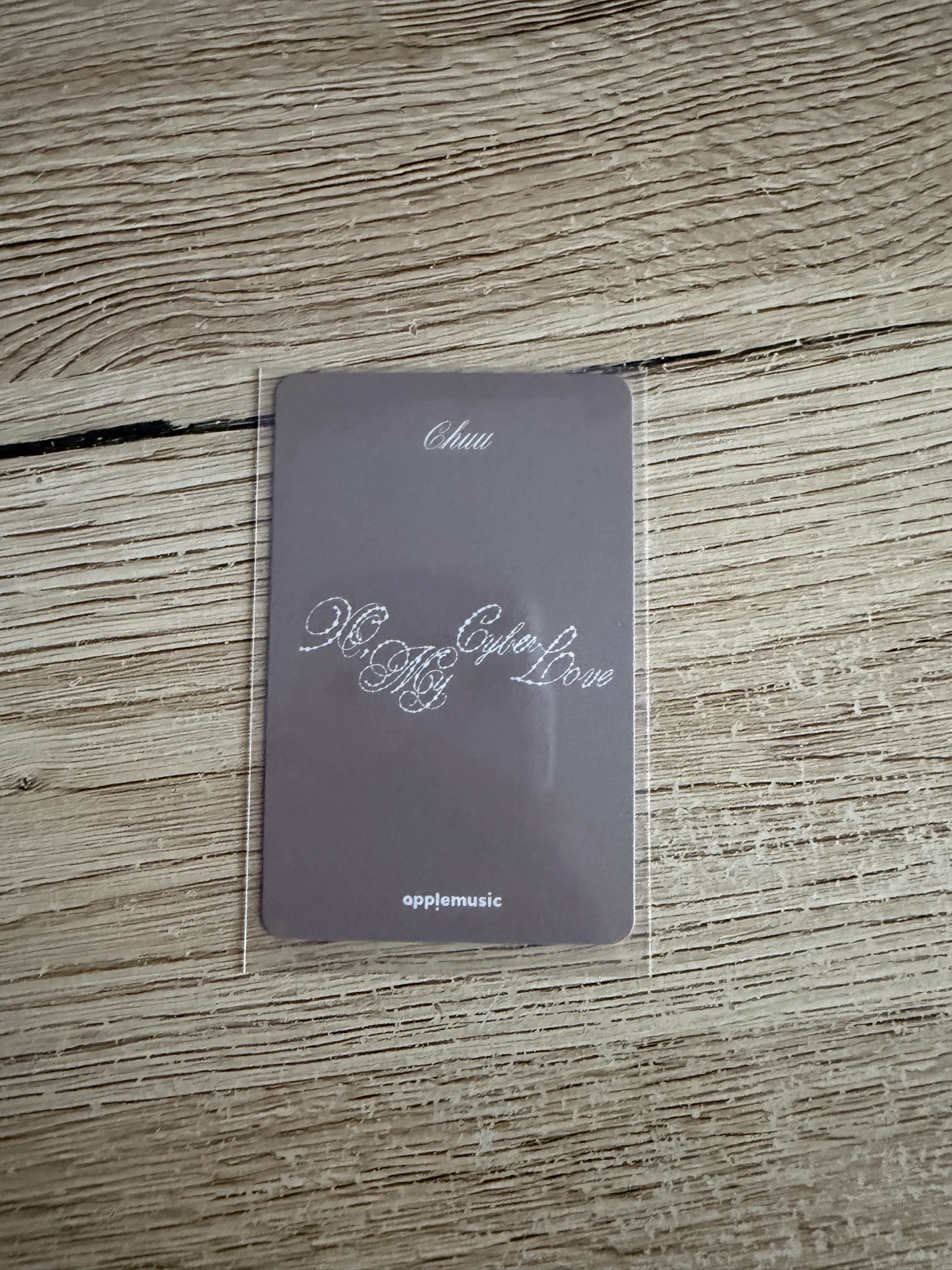 Chuu Chuu Chuu - Chuu - XO, My Cyberlove Album apple music fansign listing photo 2