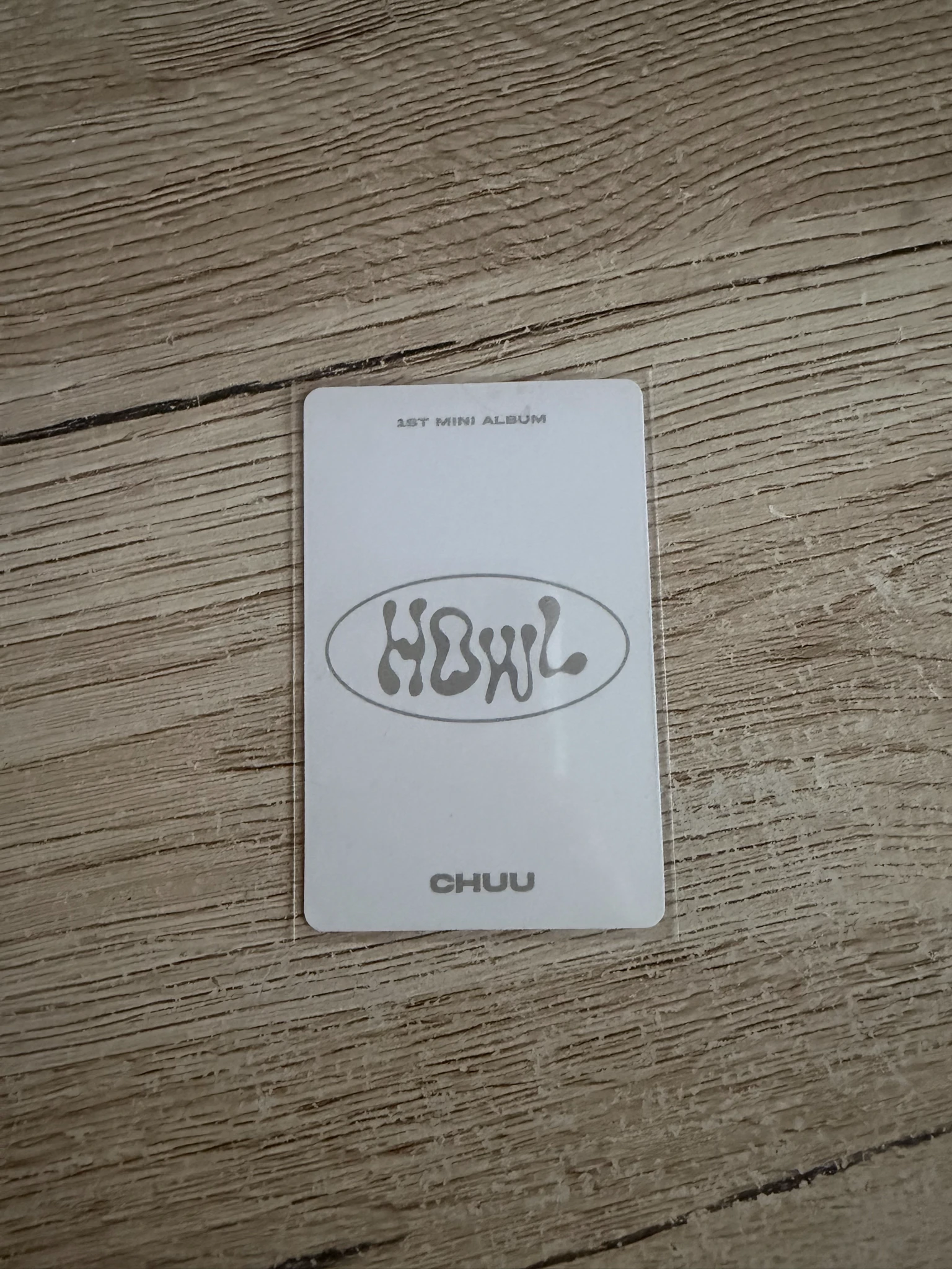 Chuu Chuu Chuu - Chuu - Howl Album wind ver. album photocard listing photo 2
