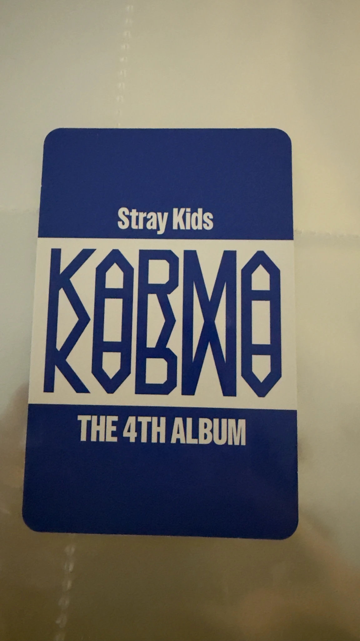 Stray Kids Changbin Stray Kids - Changbin - KARMA Album album photocard accordion version listing photo 2