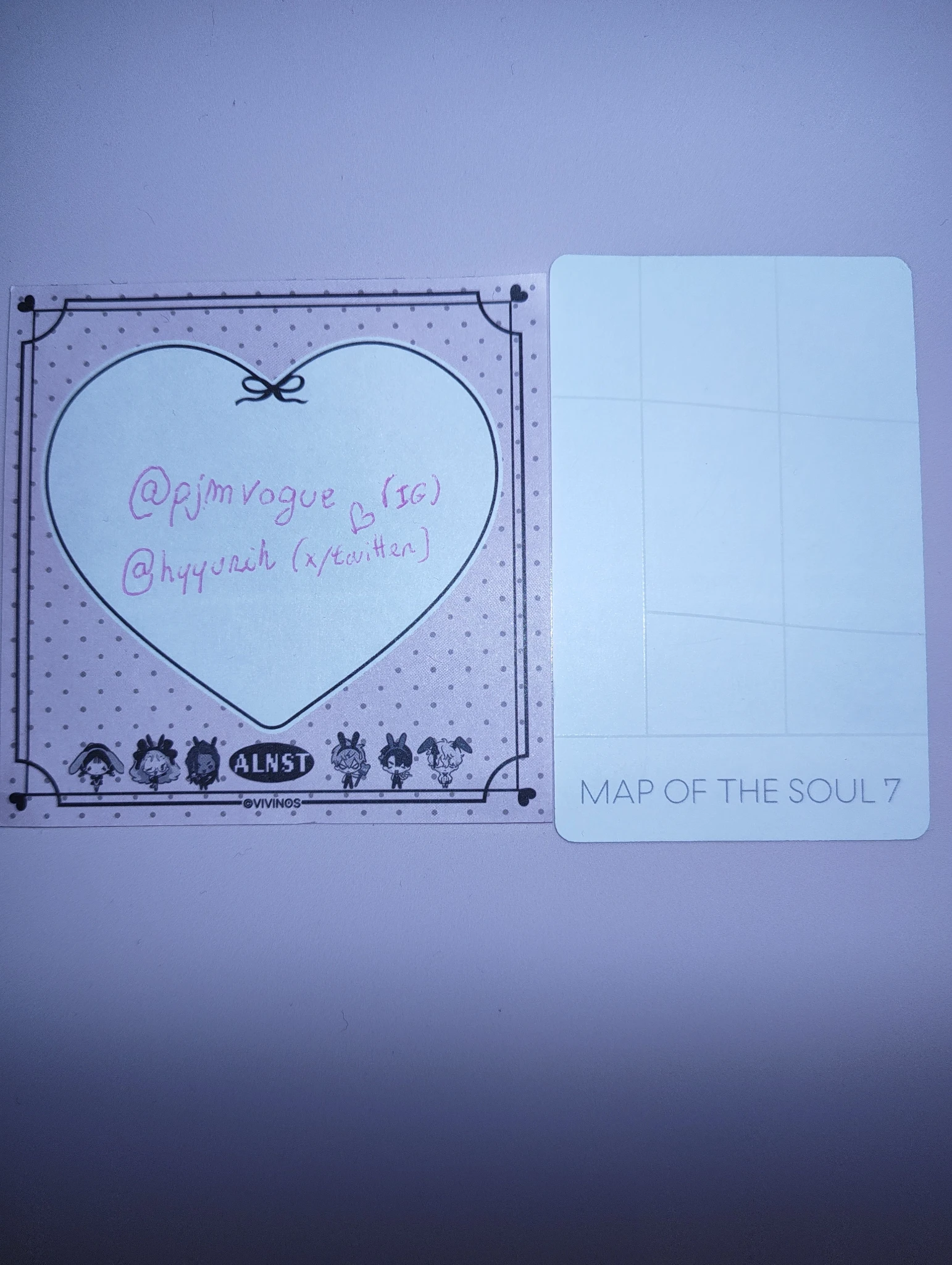 BTS j-hope BTS - J-HOPE - Map of the Soul: 7 Album album photocard ver. 4 listing photo 2