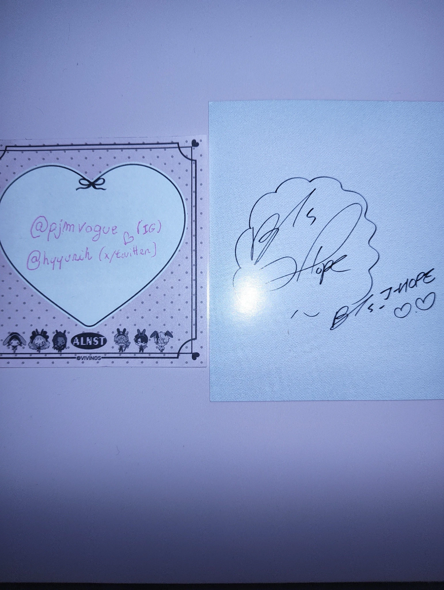 BTS j-hope BTS - J-HOPE - The Most Beautiful Moment in Life: Young Forever Album album photocard instant photo listing photo 2