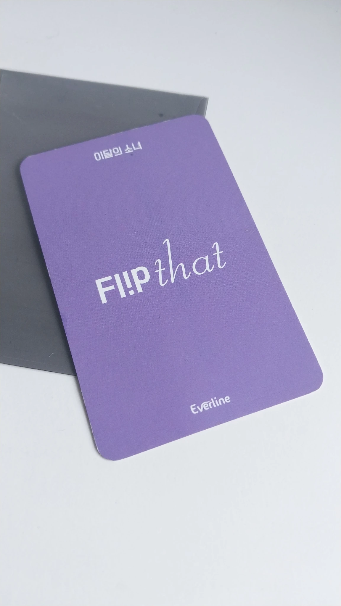 LOONA ViVi LOONA - ViVi - Flip That Album pre-order benefit (pob) everline listing photo 2