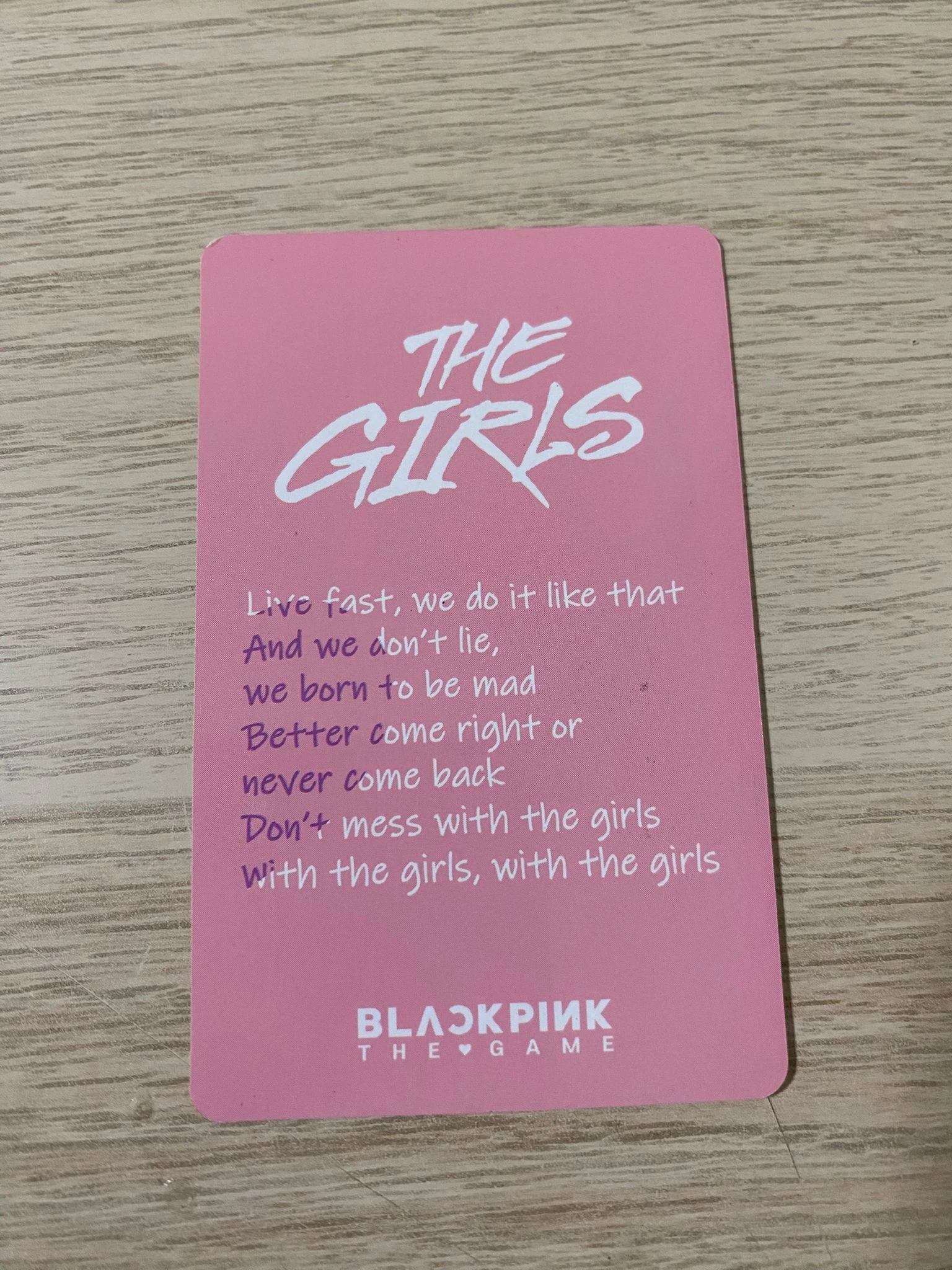 BLACKPINK Jisoo BLACKPINK - Jisoo - THE GIRLS (BLACKPINK THE GAME OST) Album stella ver. listing photo 2