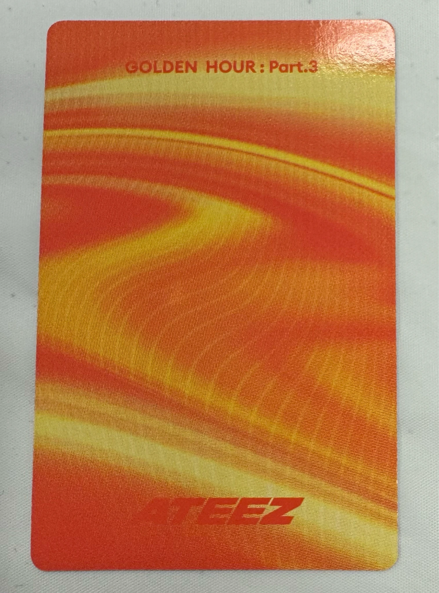ATEEZ Jongho ATEEZ - Jongho - Golden Hour : Part.3 Album poca album version 2 image card album photocard listing photo 2