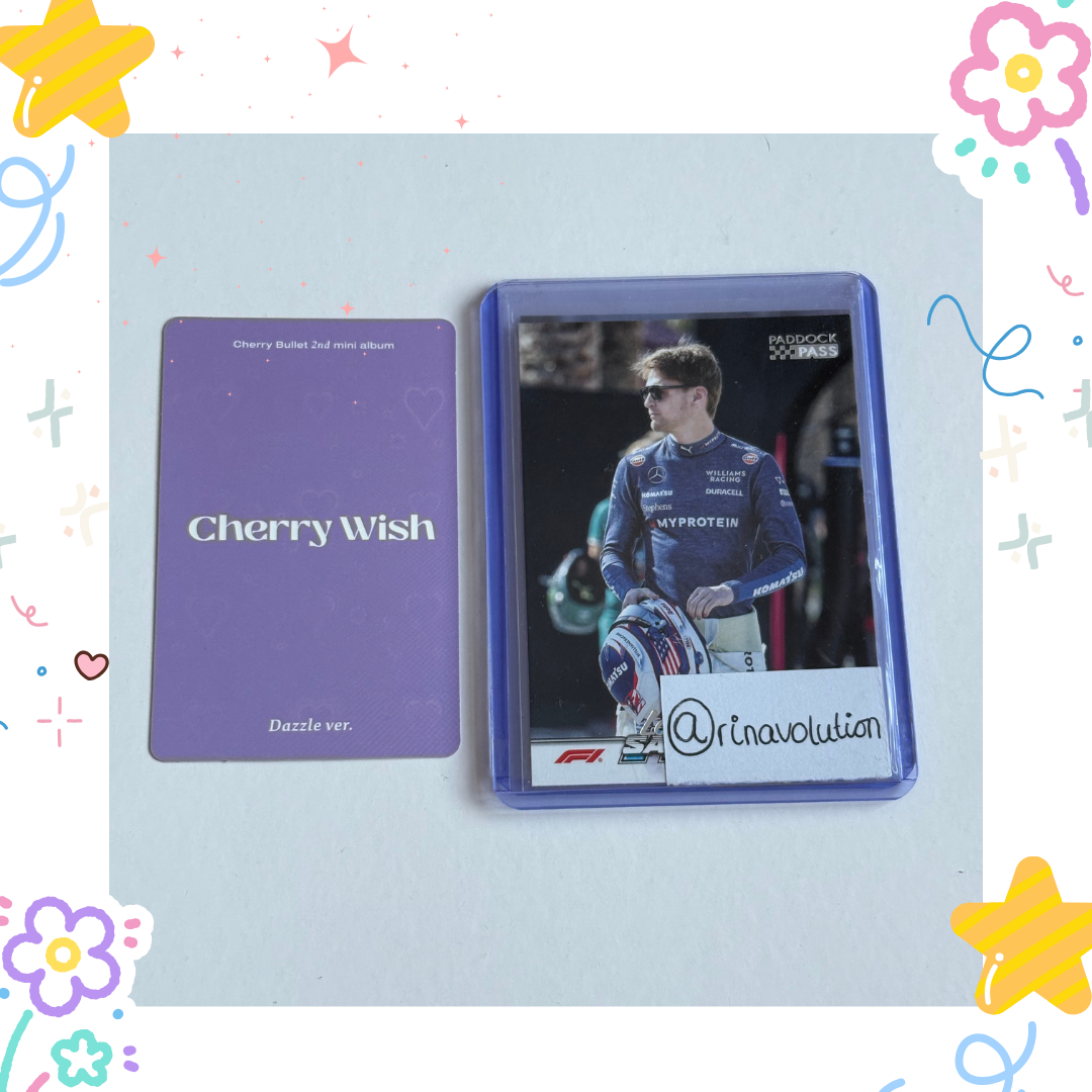 Cherry Bullet Haeyoon Cherry Bullet - Haeyoon - Cherry Wish Album album photocard dazzle version listing photo 2