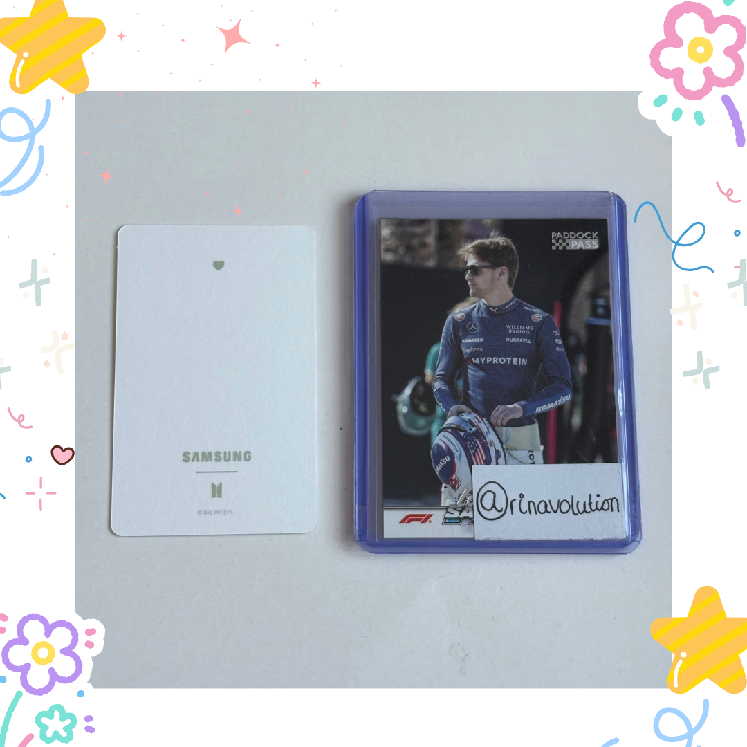 BTS Jin BTS - Jin - Samsung Other samsung galaxy buds+ brand collaboration photocard set listing photo 2
