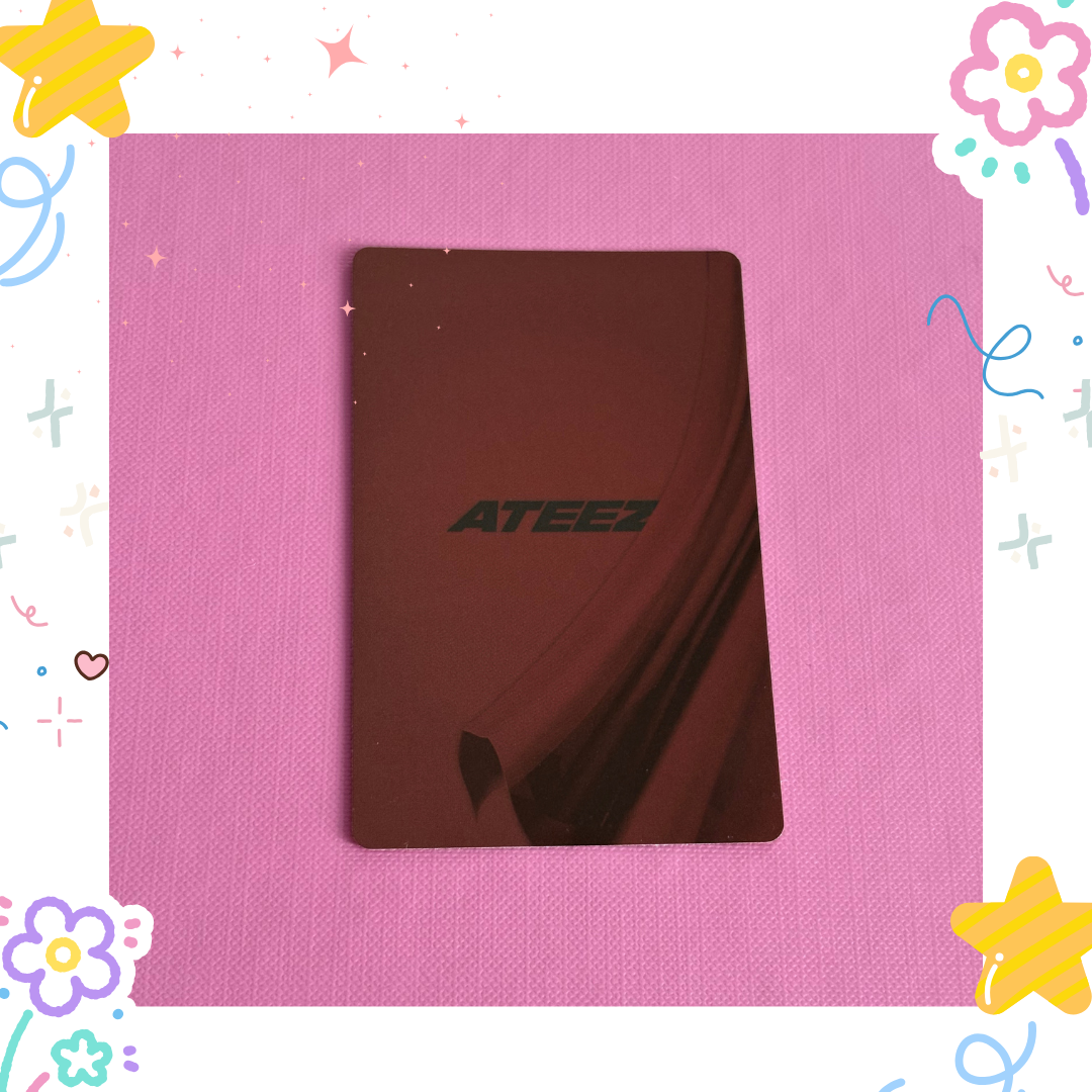 ATEEZ Seonghwa ATEEZ - Seonghwa - GOLDEN HOUR : Part.5 Album international exclusive album photocard listing photo 2