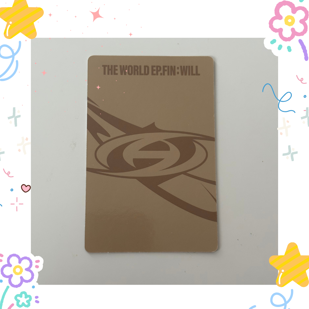 ATEEZ Yunho ATEEZ - Yunho - THE WORLD EP.FIN: WILL Album digipack ver. listing photo 2
