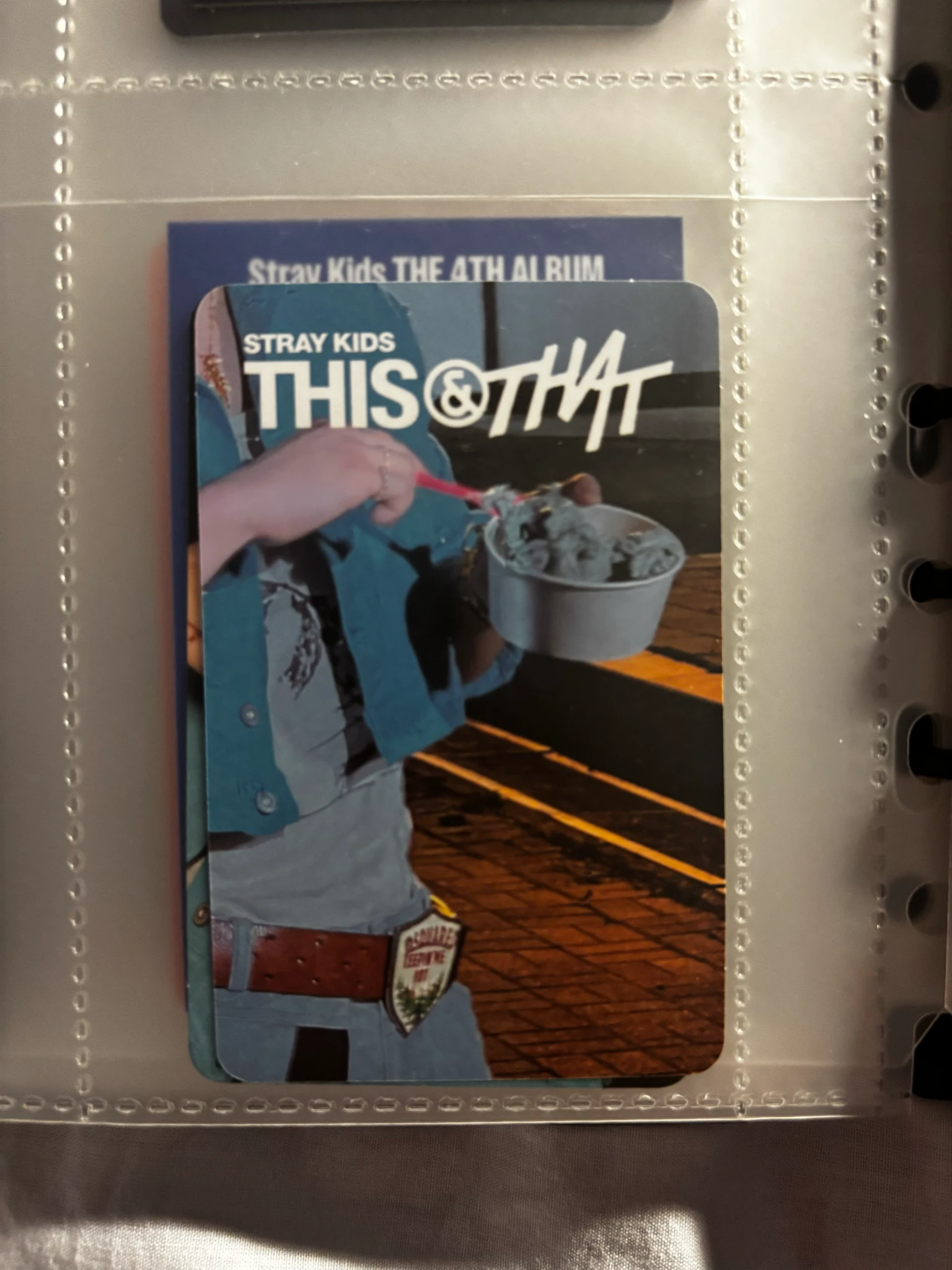 Stray Kids Changbin Stray Kids - Changbin - THIS & THAT Album album photocard first press only & version listing photo 2