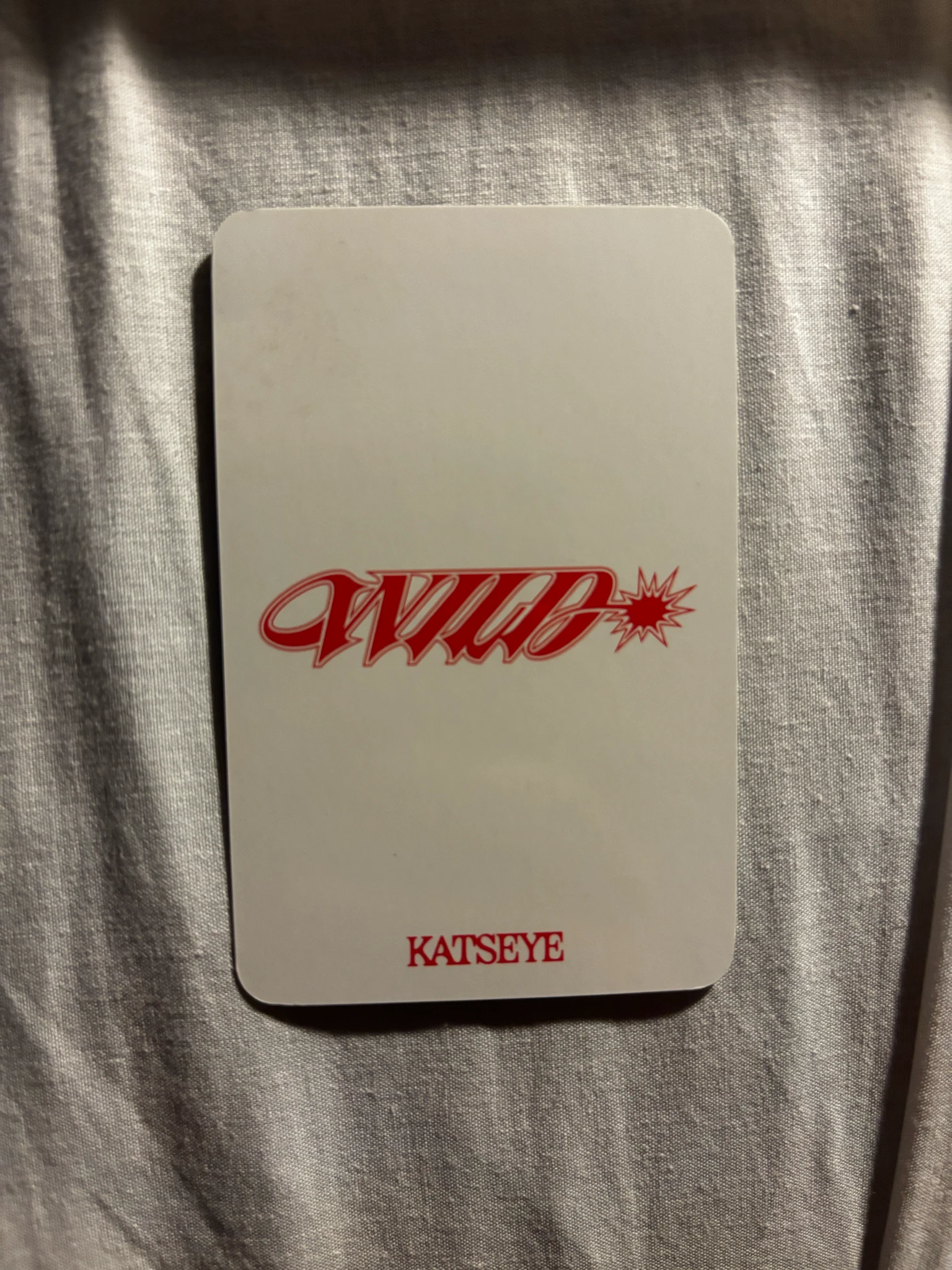 KATSEYE Sophia KATSEYE - Sophia - WILD Album trading card A version pop-up merch photocard listing photo 2