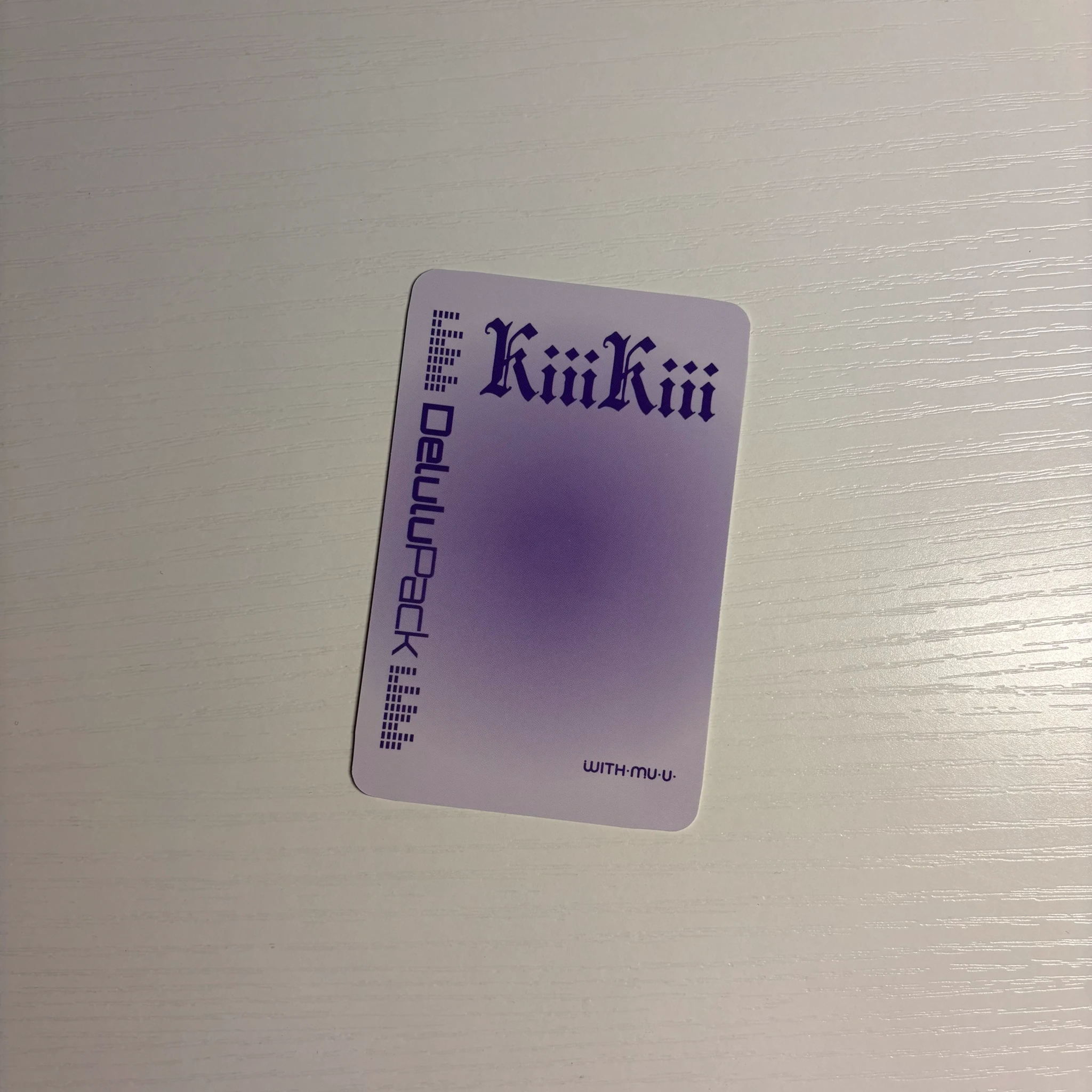 KiiiKiii Leesol KiiiKiii - Leesol - Delulu Pack Album withmuu fansign round 2 listing photo 2