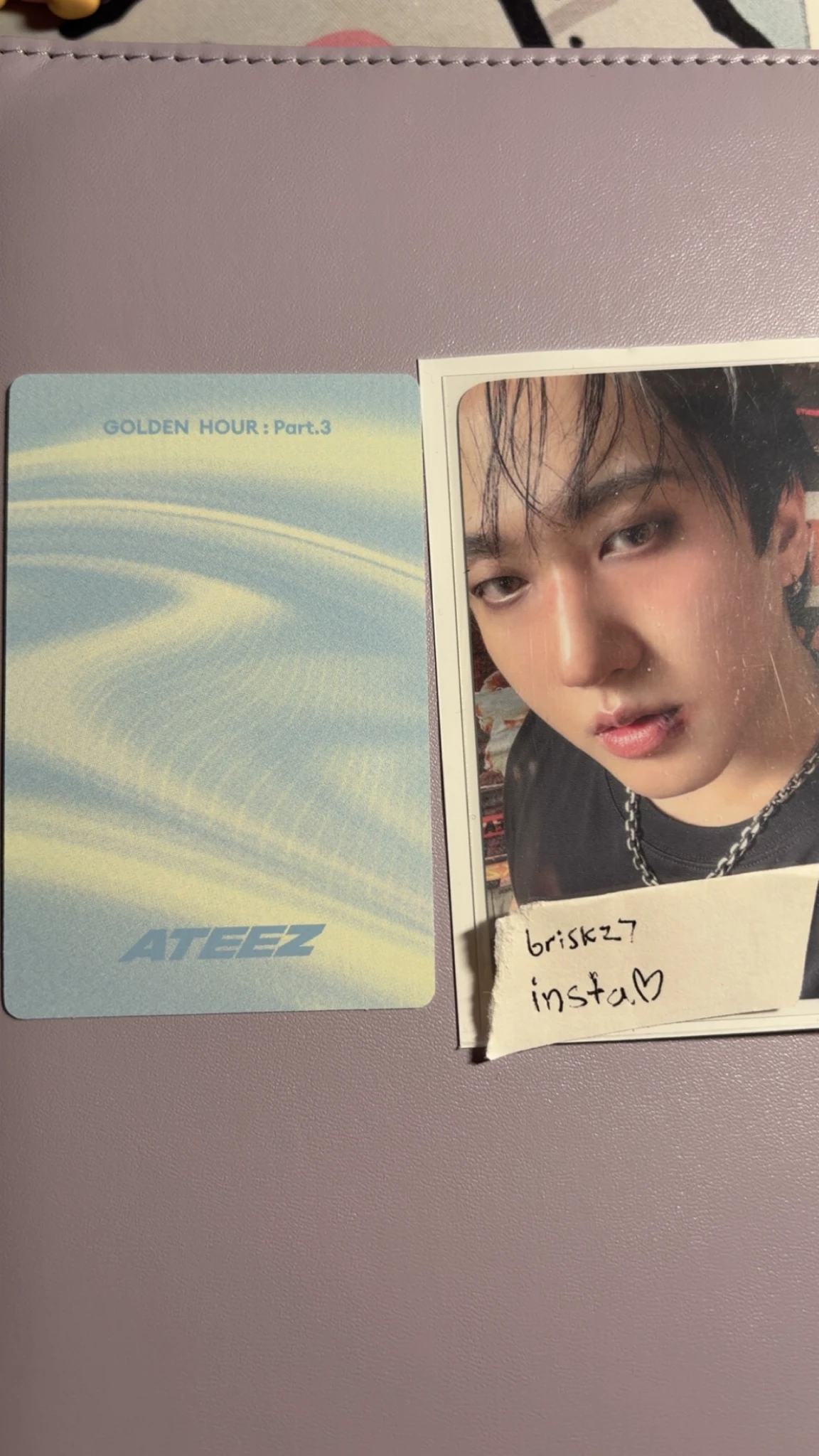 ATEEZ Hongjoong ATEEZ - Hongjoong - Golden Hour : Part.3 Album - Poca Album  listing photo 2