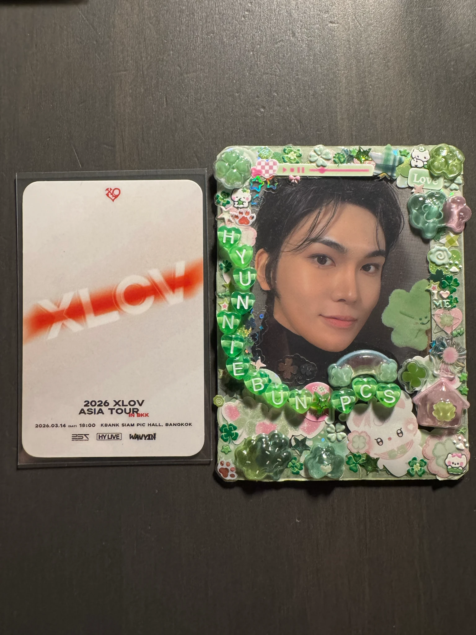 XLOV Hyun XLOV - Hyun - XLOV - Asia-Pacific Tour Event tour merch listing photo 2