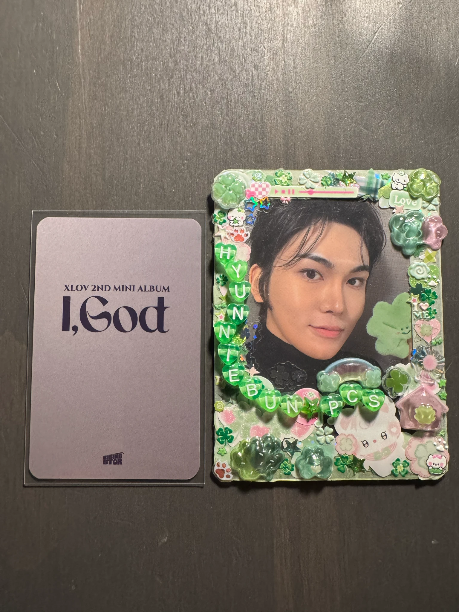 XLOV Hyun XLOV - Hyun - I, God Album rising star video call (fancall) round 3 unit listing photo 2