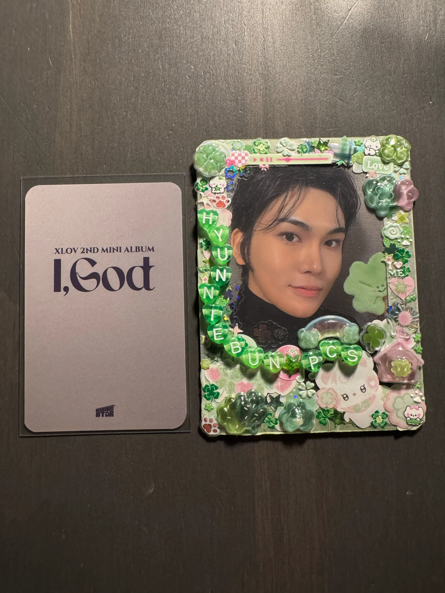 XLOV Wumuti XLOV - Wumuti - I, God Album rising star pob (pre-order benefit) listing photo 2